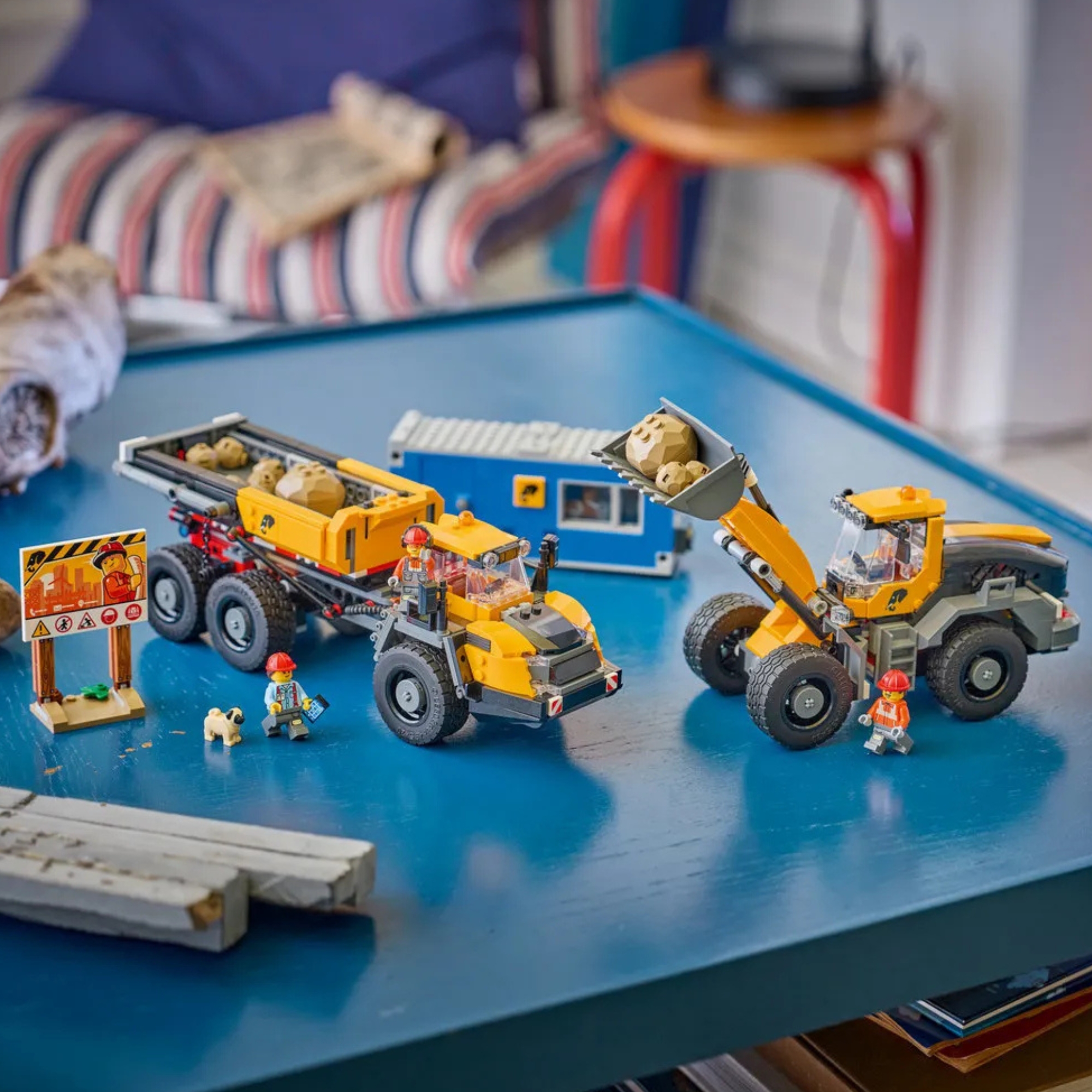 LEGO  City Big Vehicles Caminhão Basculante E Pá Carregadeira 1132 Peças - 4111160494
