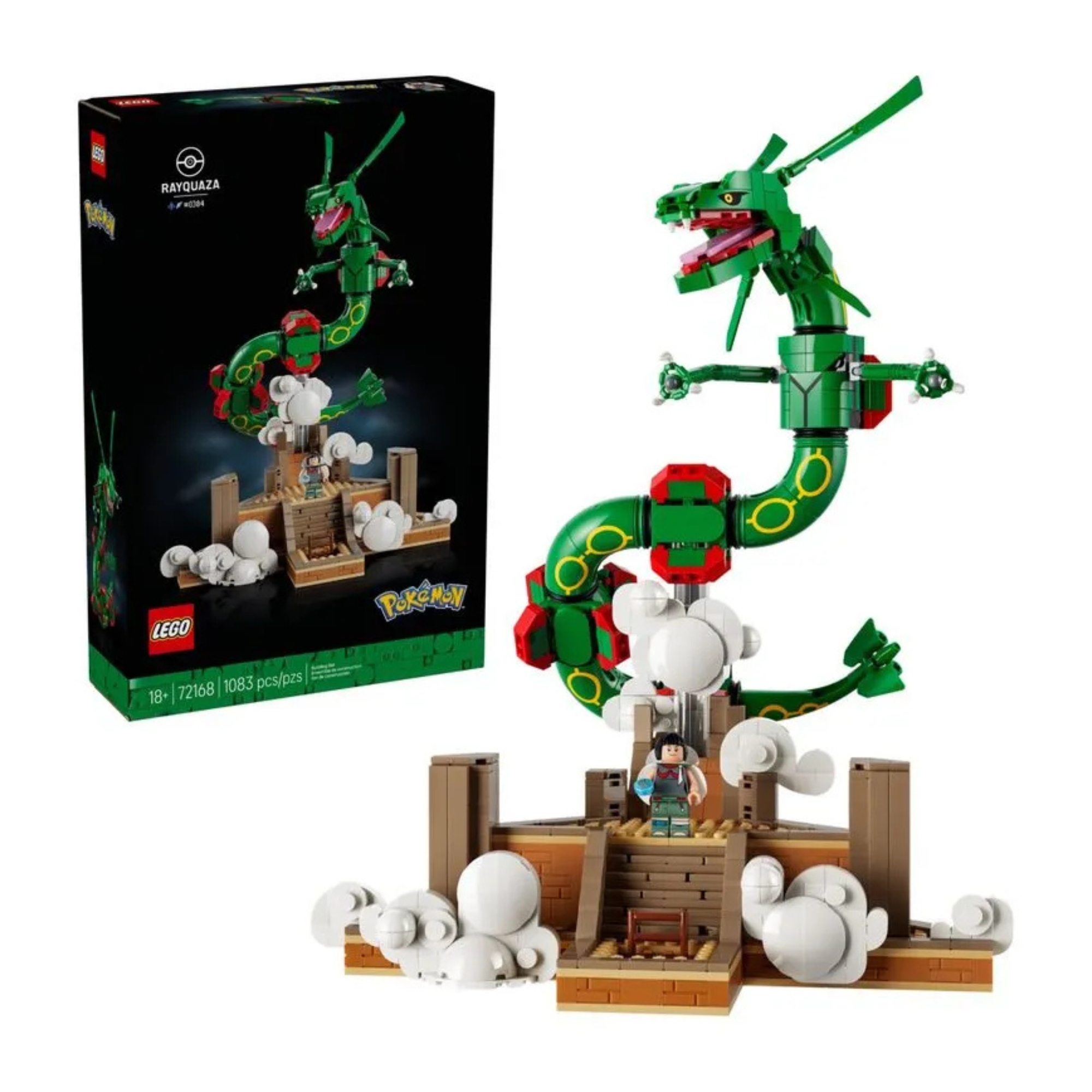 LEGO Pokémon Rayquaza 1083 peças - 4111172168