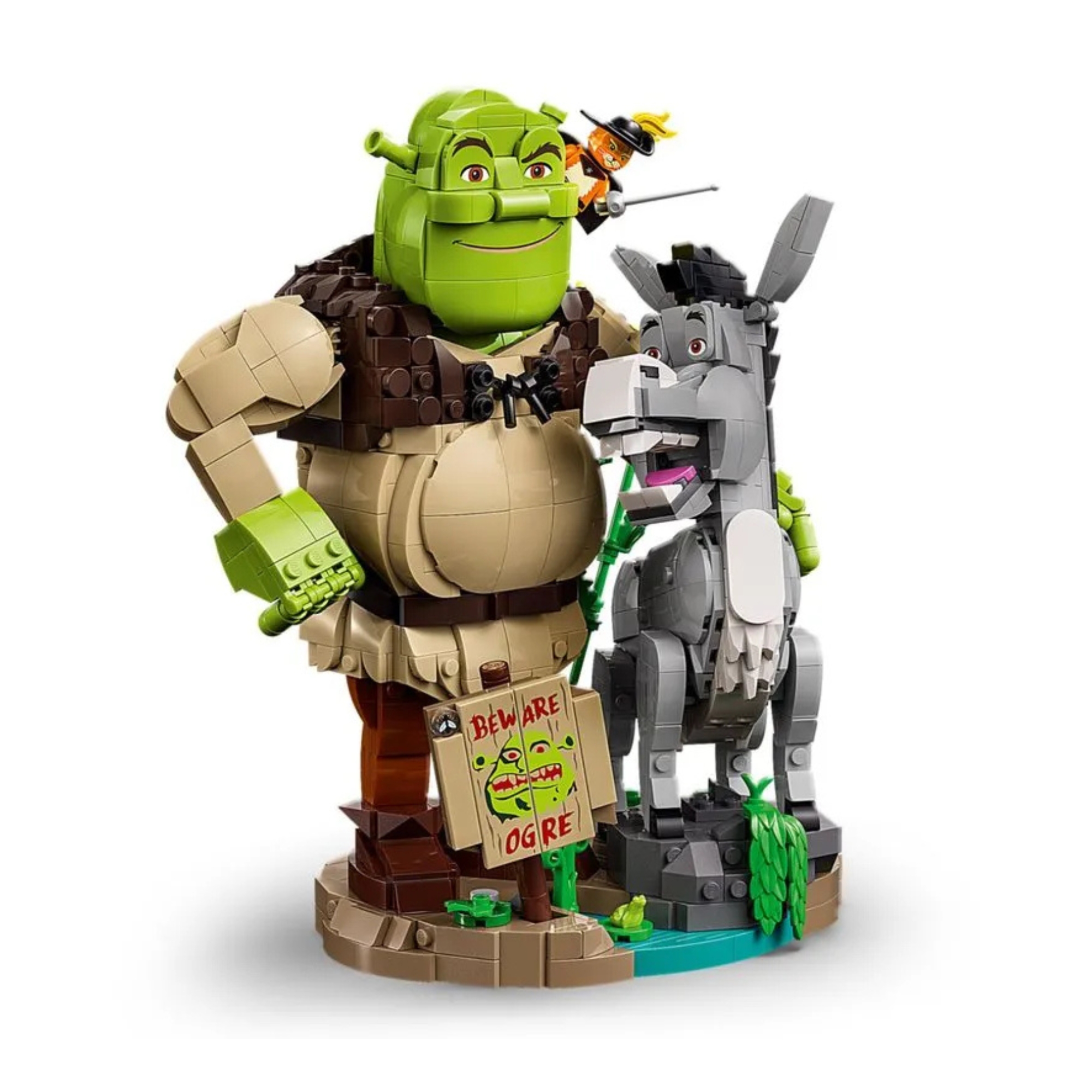 LEGO Shrek, Burro e Gato de Botas 1403 Peças - 4111172423