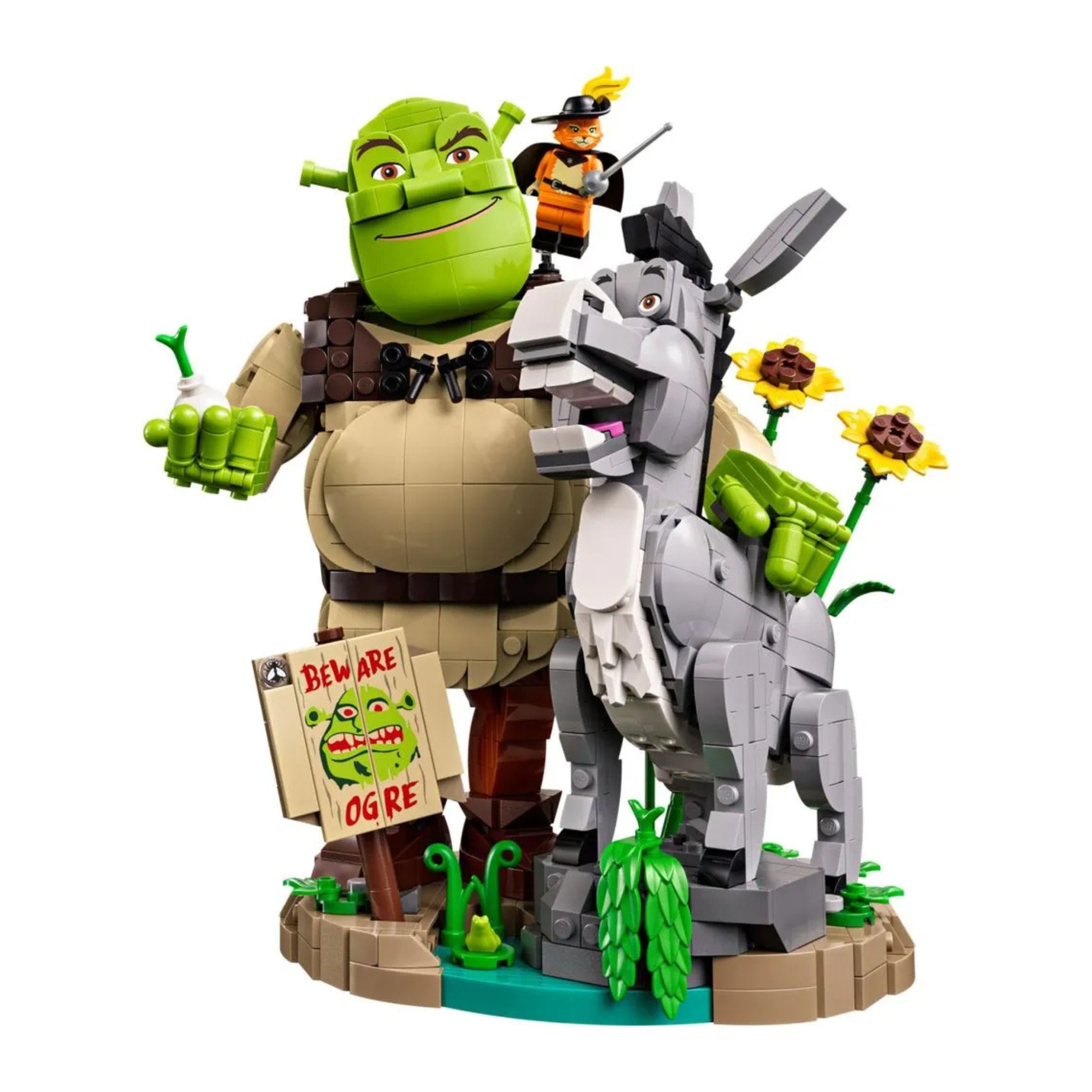 LEGO Shrek, Burro e Gato de Botas 1403 Peças - 4111172423