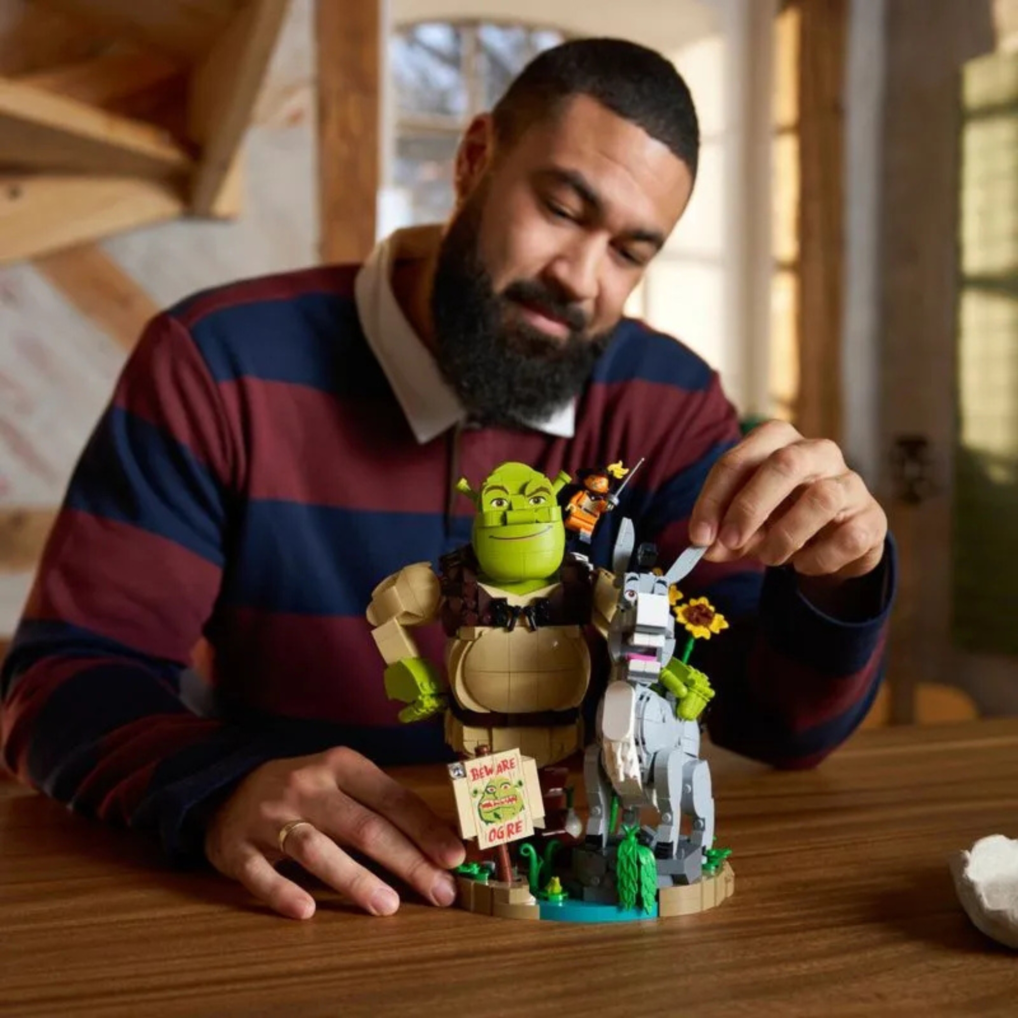 LEGO Shrek, Burro e Gato de Botas 1403 Peças - 4111172423