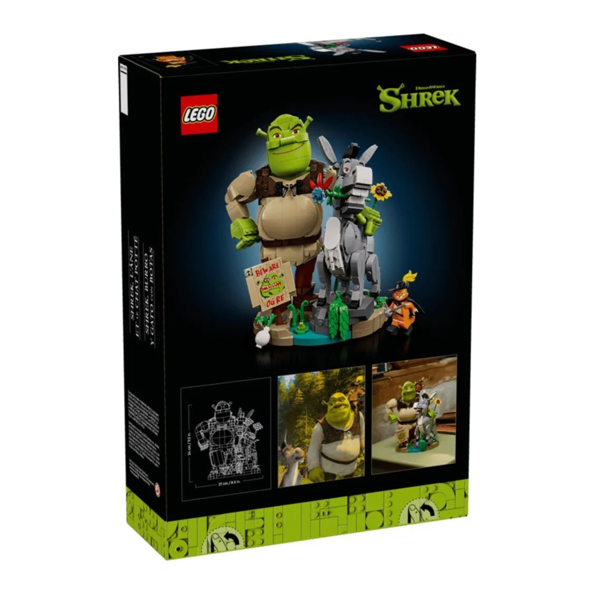 LEGO Shrek, Burro e Gato de Botas 1403 Peças - 4111172423