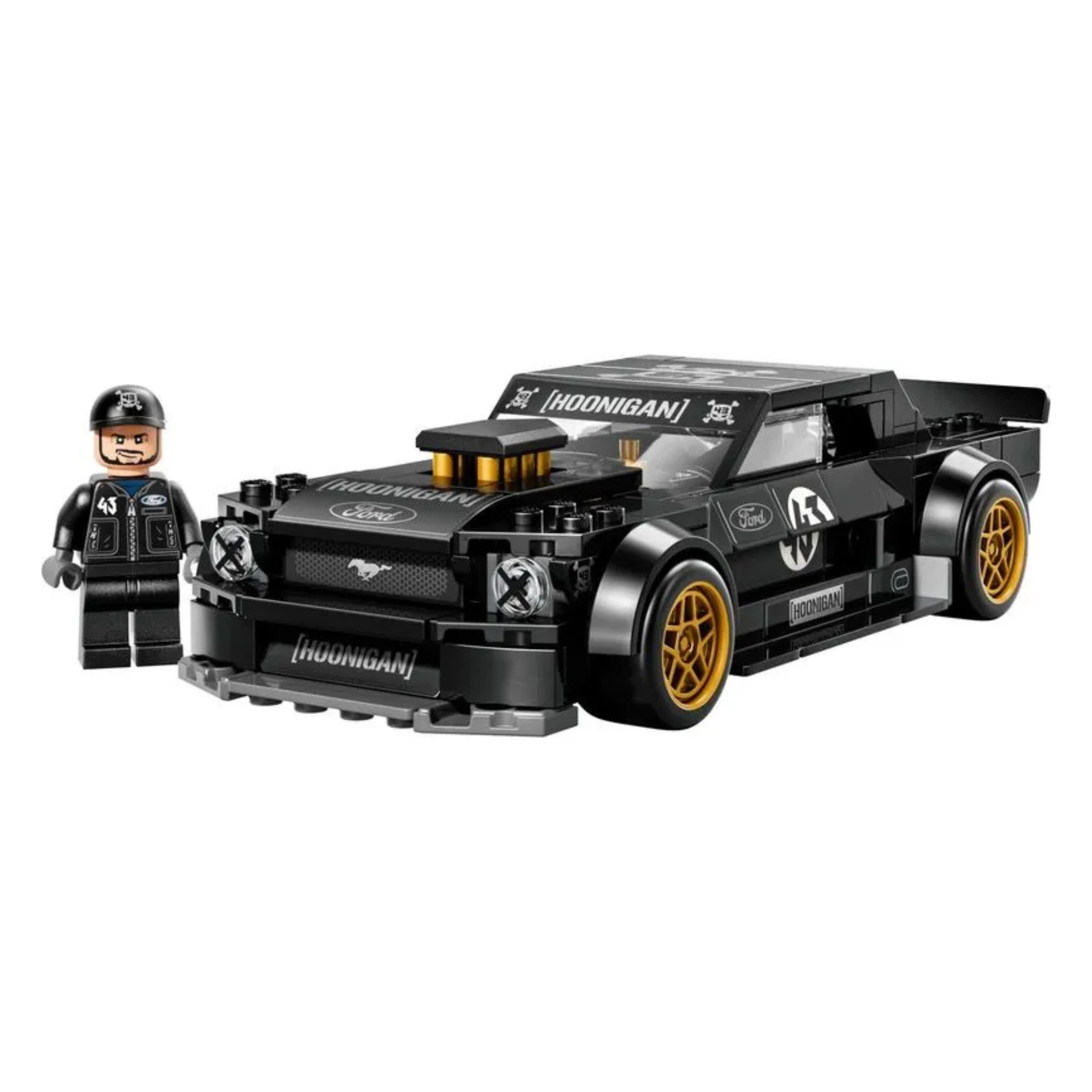 LEGO Speed Champions Ford Mustang Hoonicorn V1 de 1965 de Ken Block 345 Peças - 4111177262