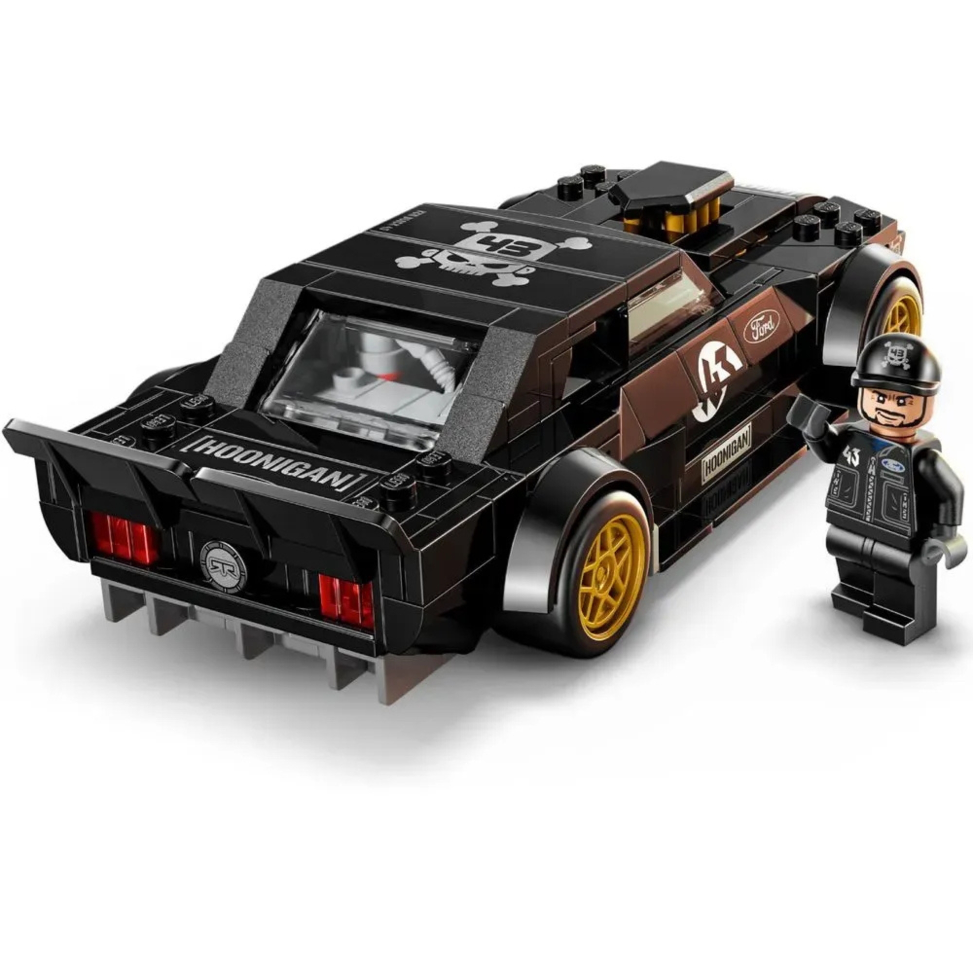 LEGO Speed Champions Ford Mustang Hoonicorn V1 de 1965 de Ken Block 345 Peças - 4111177262
