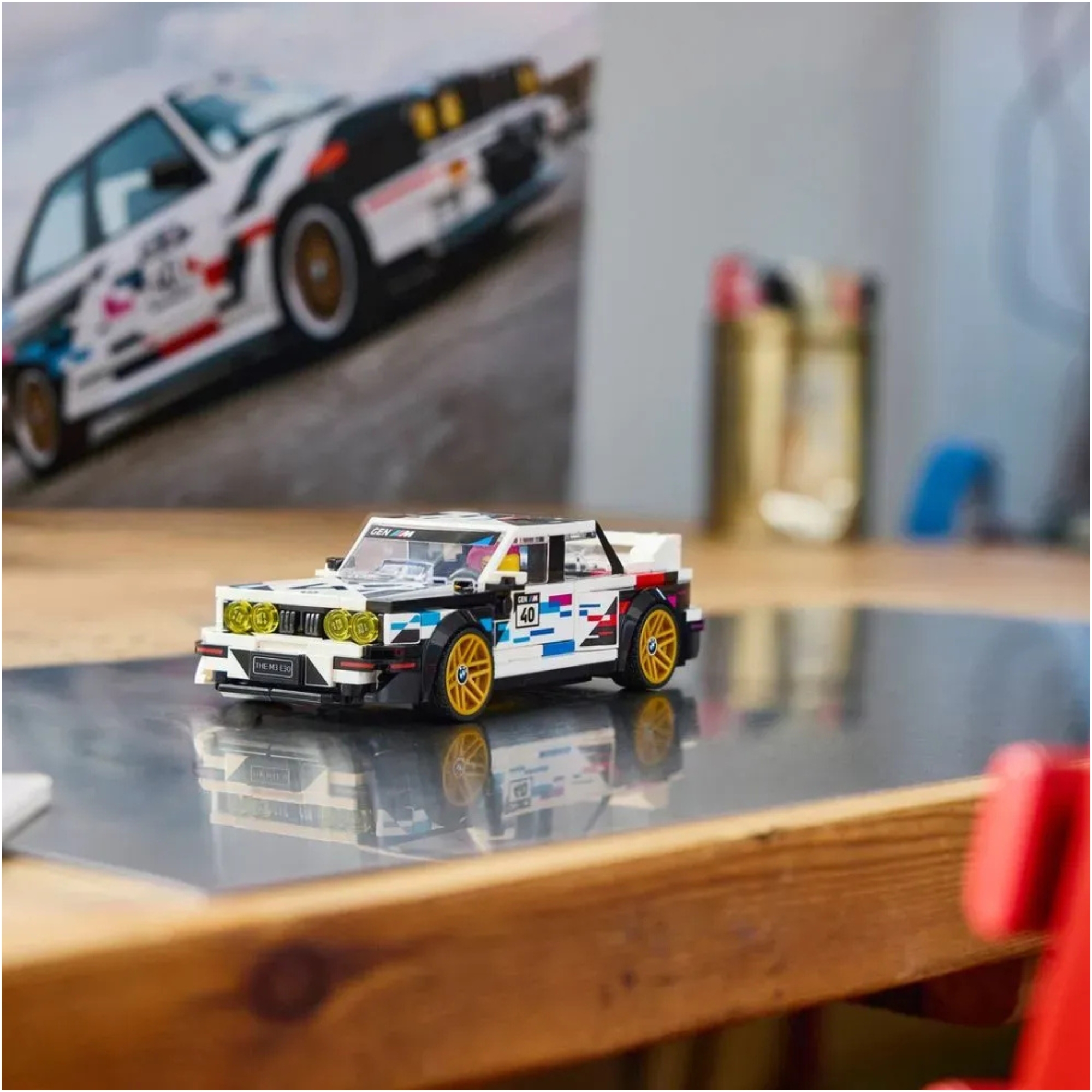 LEGO Speed Champions Carro de corrida BMW M3 (E30) 358 peças - 4111177263