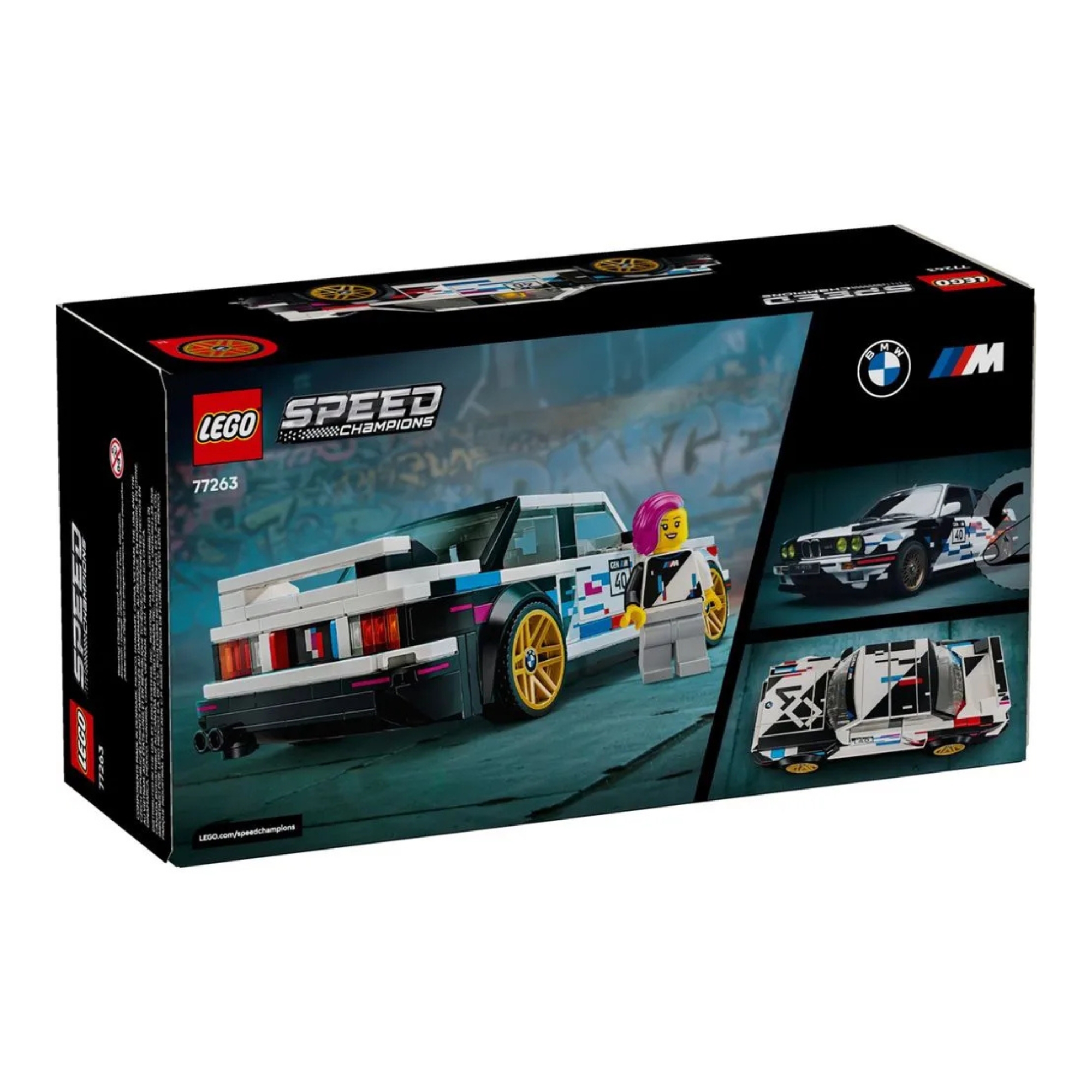 LEGO Speed Champions Carro de corrida BMW M3 (E30) 358 peças - 4111177263