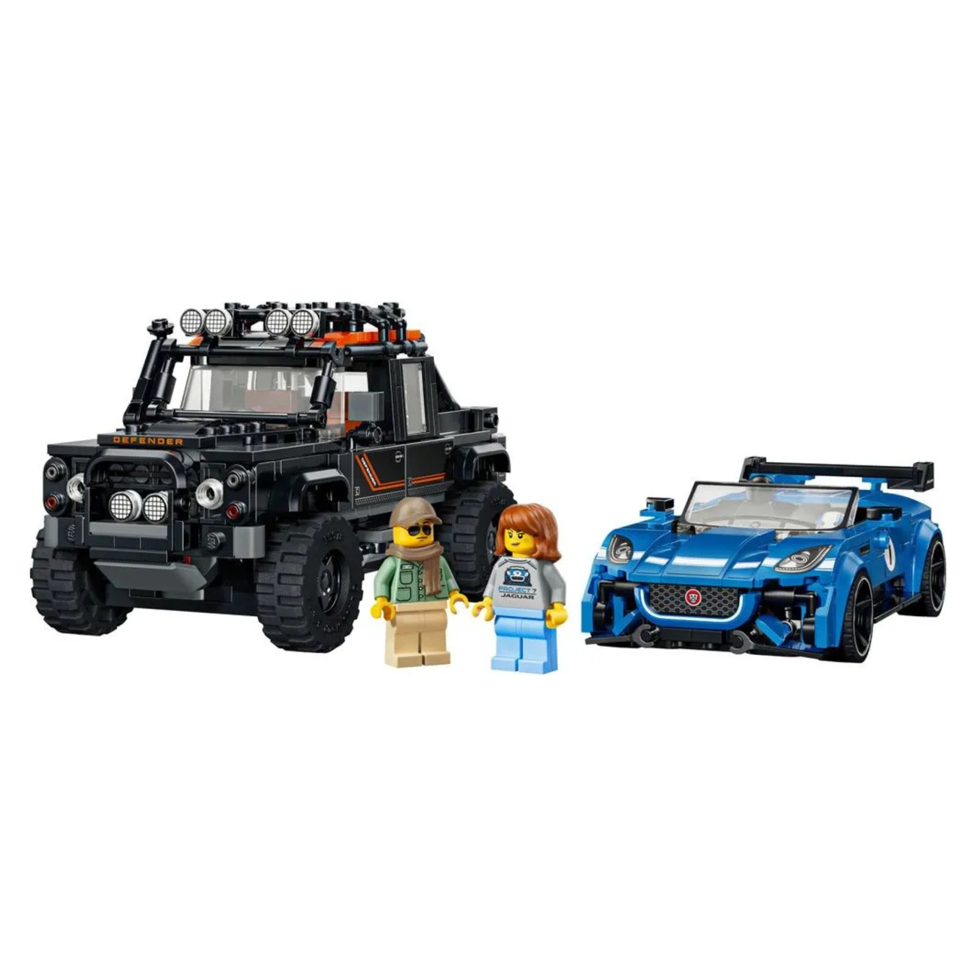 LEGO Speed Champions Jaguar Project 7 e Land Rover Defender 740 peças - 4111177264