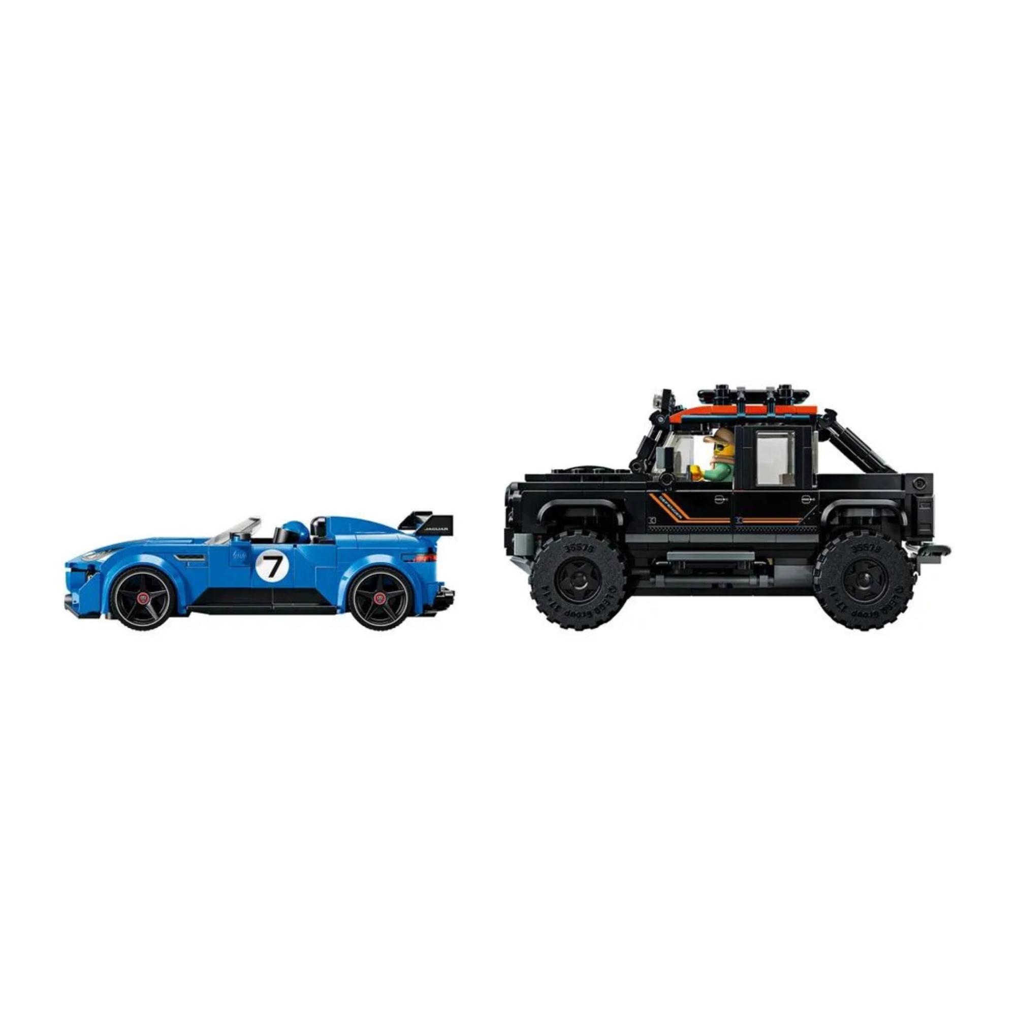 LEGO Speed Champions Jaguar Project 7 e Land Rover Defender 740 peças - 4111177264