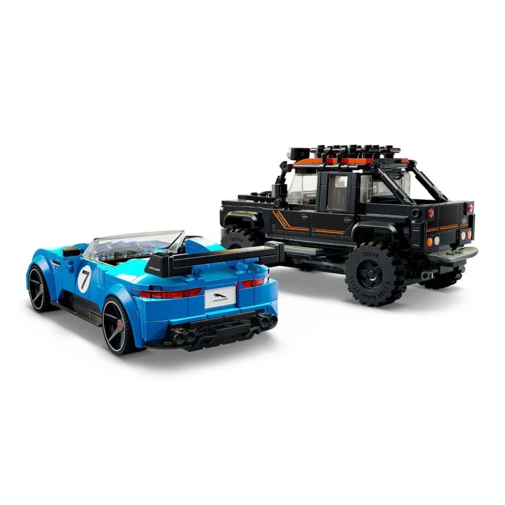 LEGO Speed Champions Jaguar Project 7 e Land Rover Defender 740 peças - 4111177264
