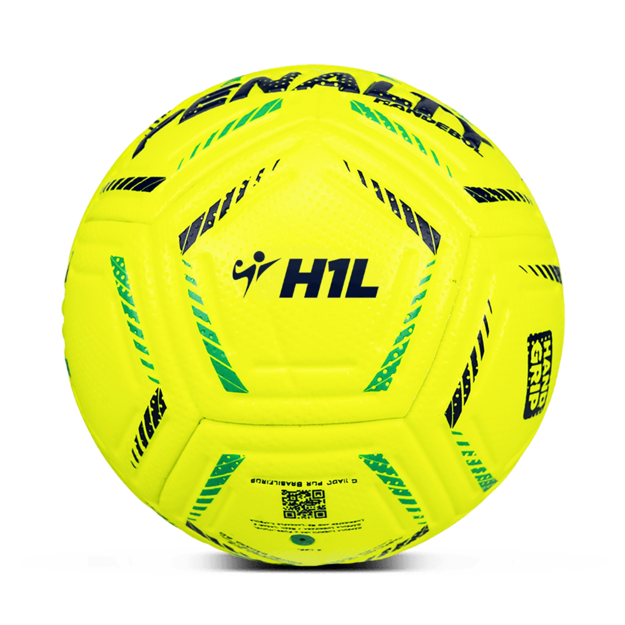 Bola de Handebol Infantil H1L Ultra Fusion XXVI Amarela e Verde Penalty - 5214652600-U