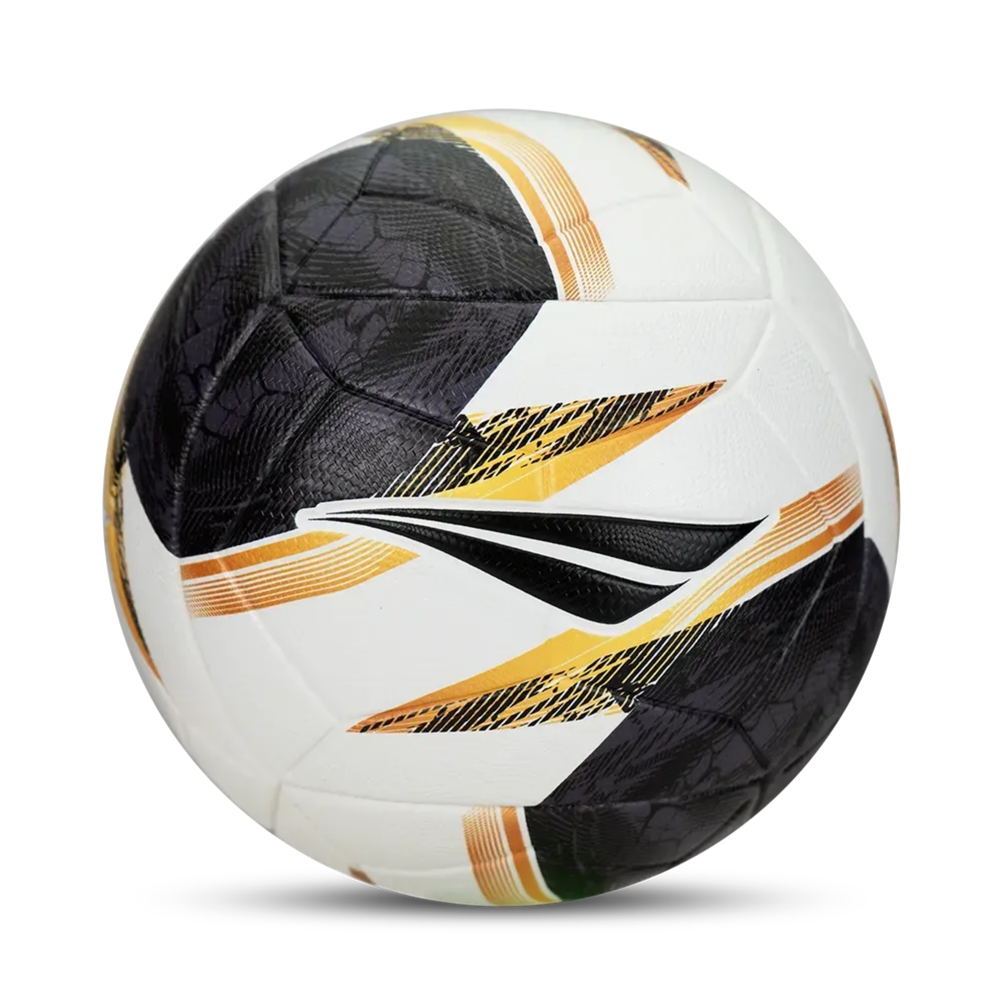 Bola de Futebol de Campo Bravo XXVI Branca Preta e Dourada Penalty - 5214521191-U
