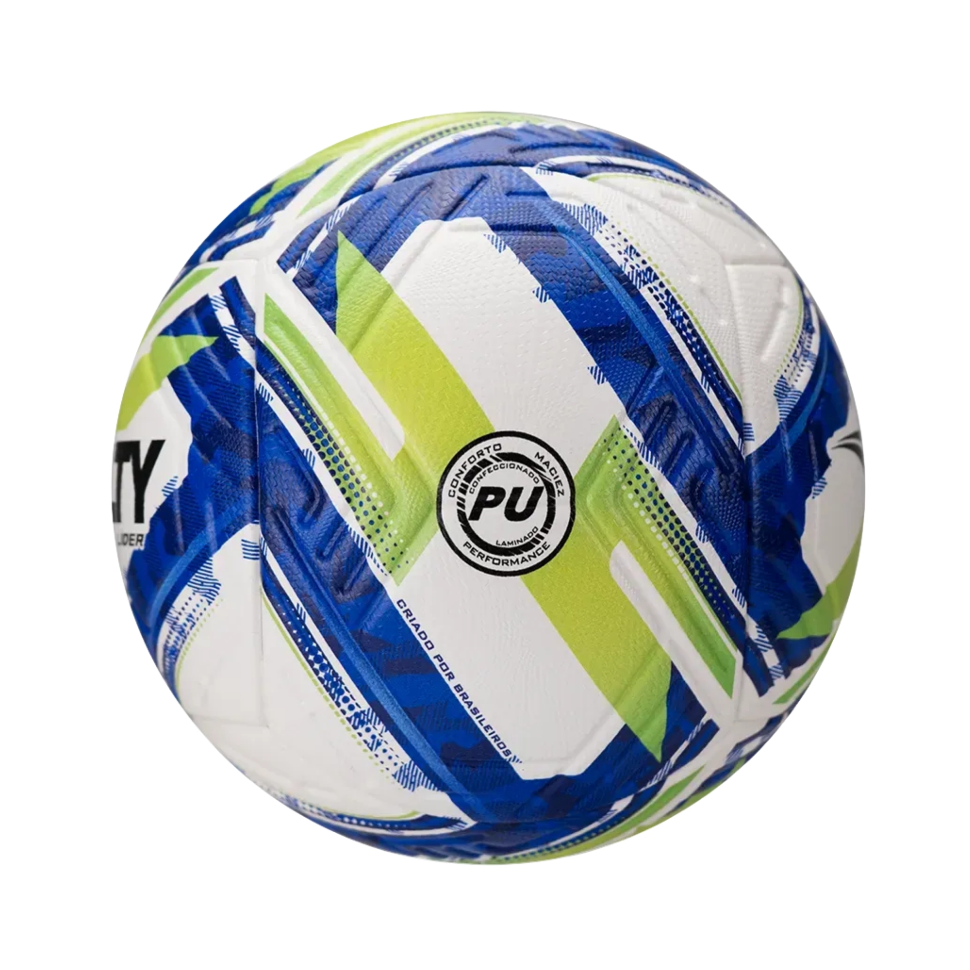 Bola Campo Lider XXVI Branca Azul e Verde Penalty - 5214471450-U
