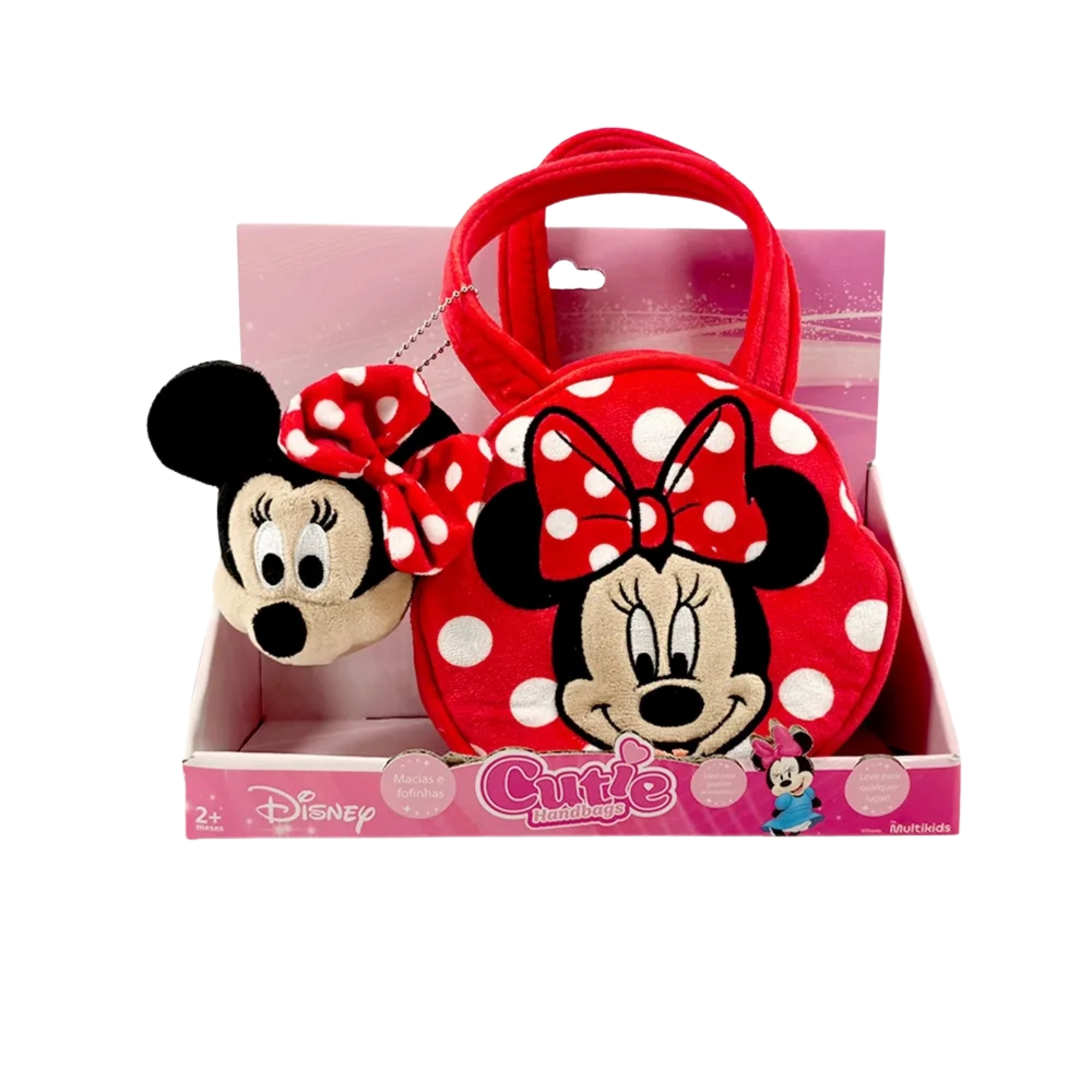 Bolsa Infantil Disney Minnie Mouse Cutie Handbags Multikids - BR2584