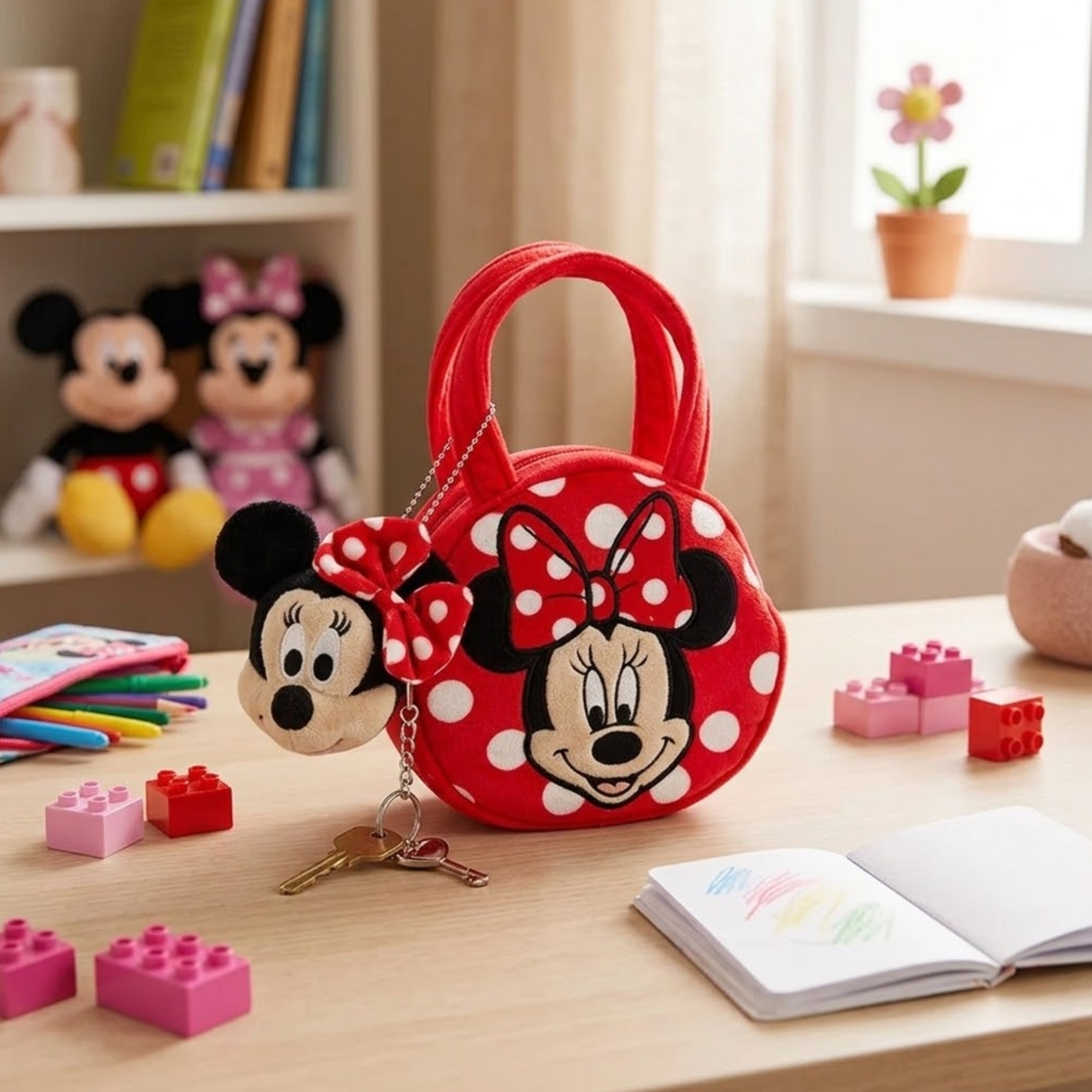 Bolsa Infantil Disney Minnie Mouse Cutie Handbags Multikids - BR2584
