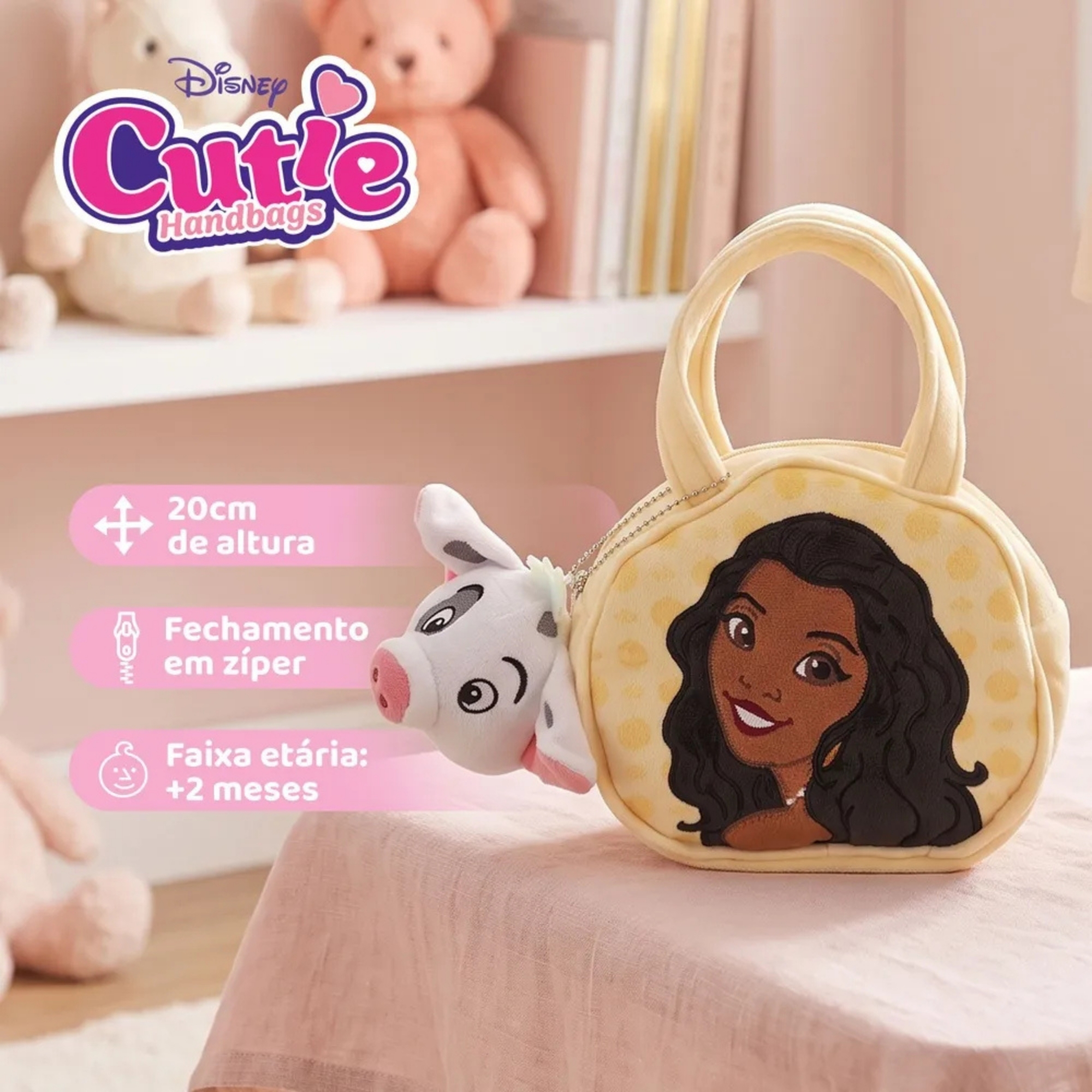 Bolsa Infantil Disney Moana Cutie Handbags Multikids - BR2585