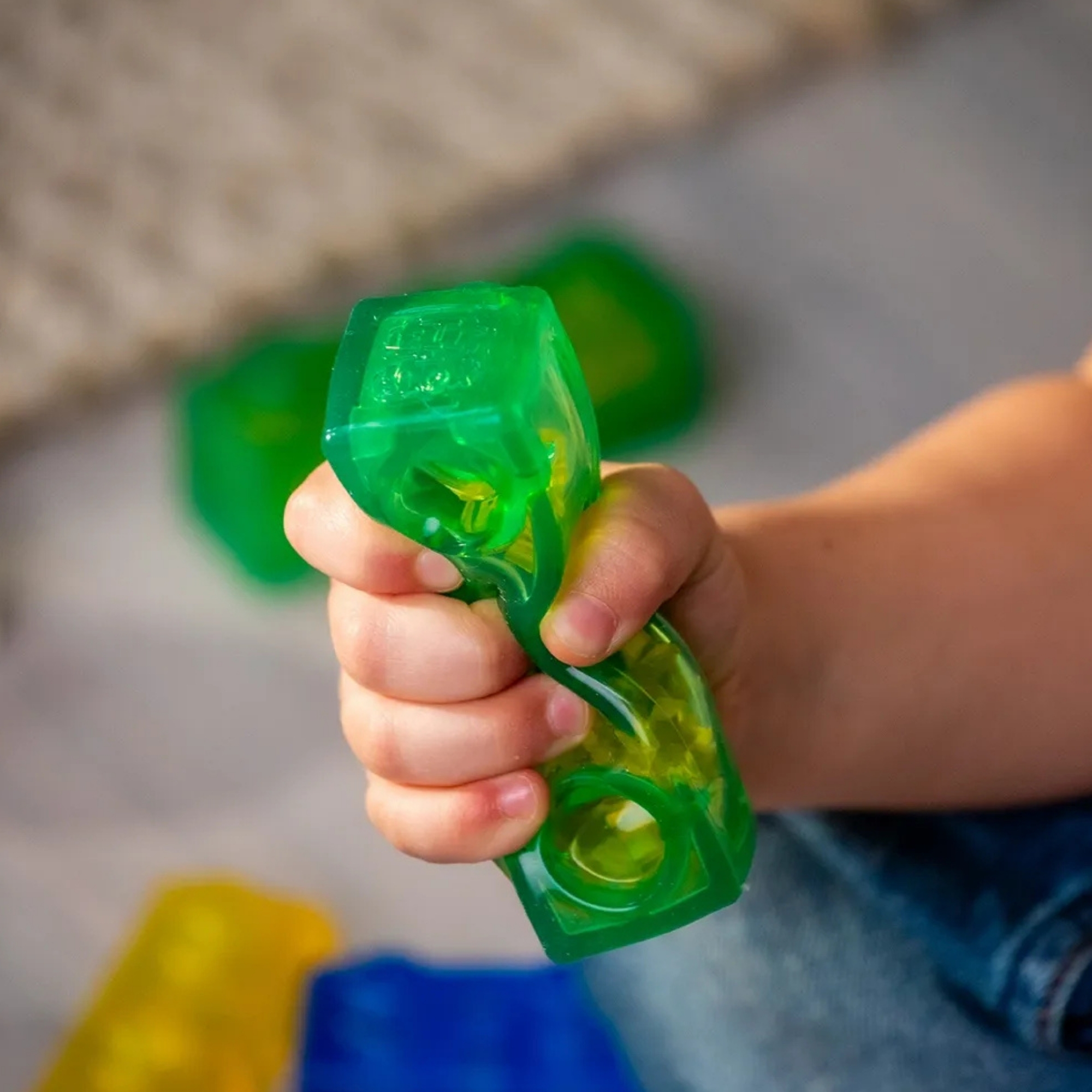 Maleta de Blocos de Montar Jelly Blox 2 em 1 20 Peças Multikids - BR2641