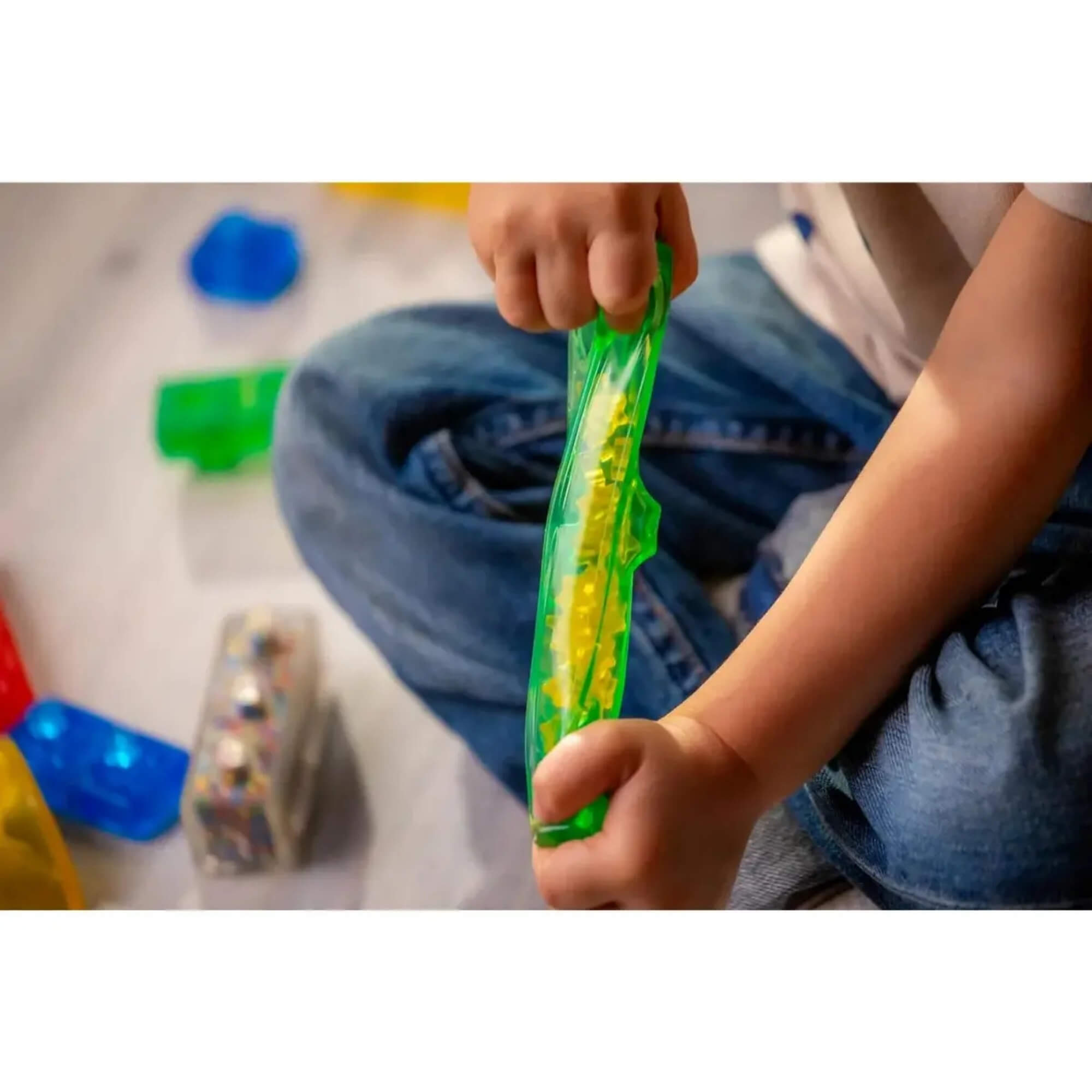 Jelly Blox Maleta 2 em 1 30 peças Multikids - BR2642