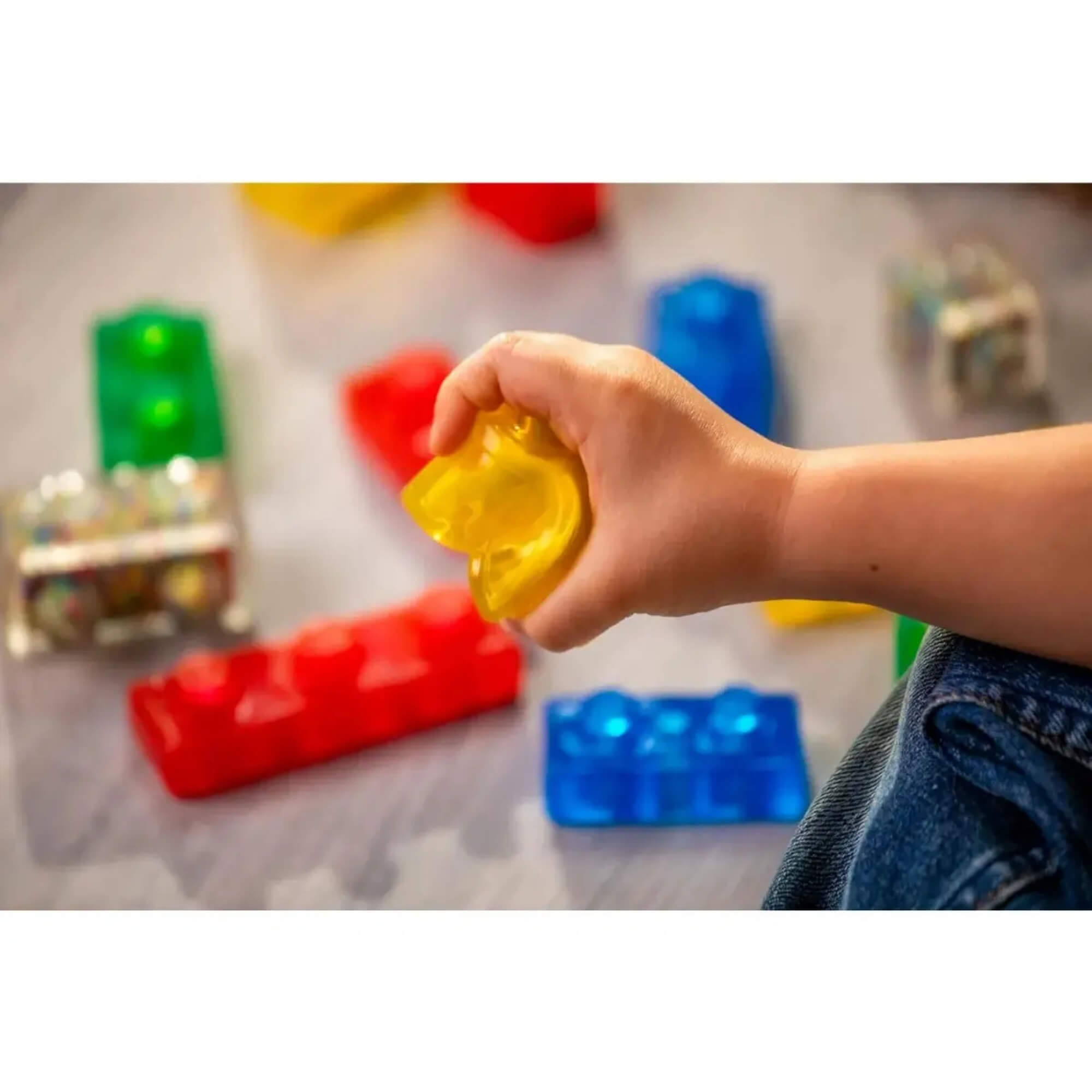 Jelly Blox Maleta 2 em 1 30 peças Multikids - BR2642