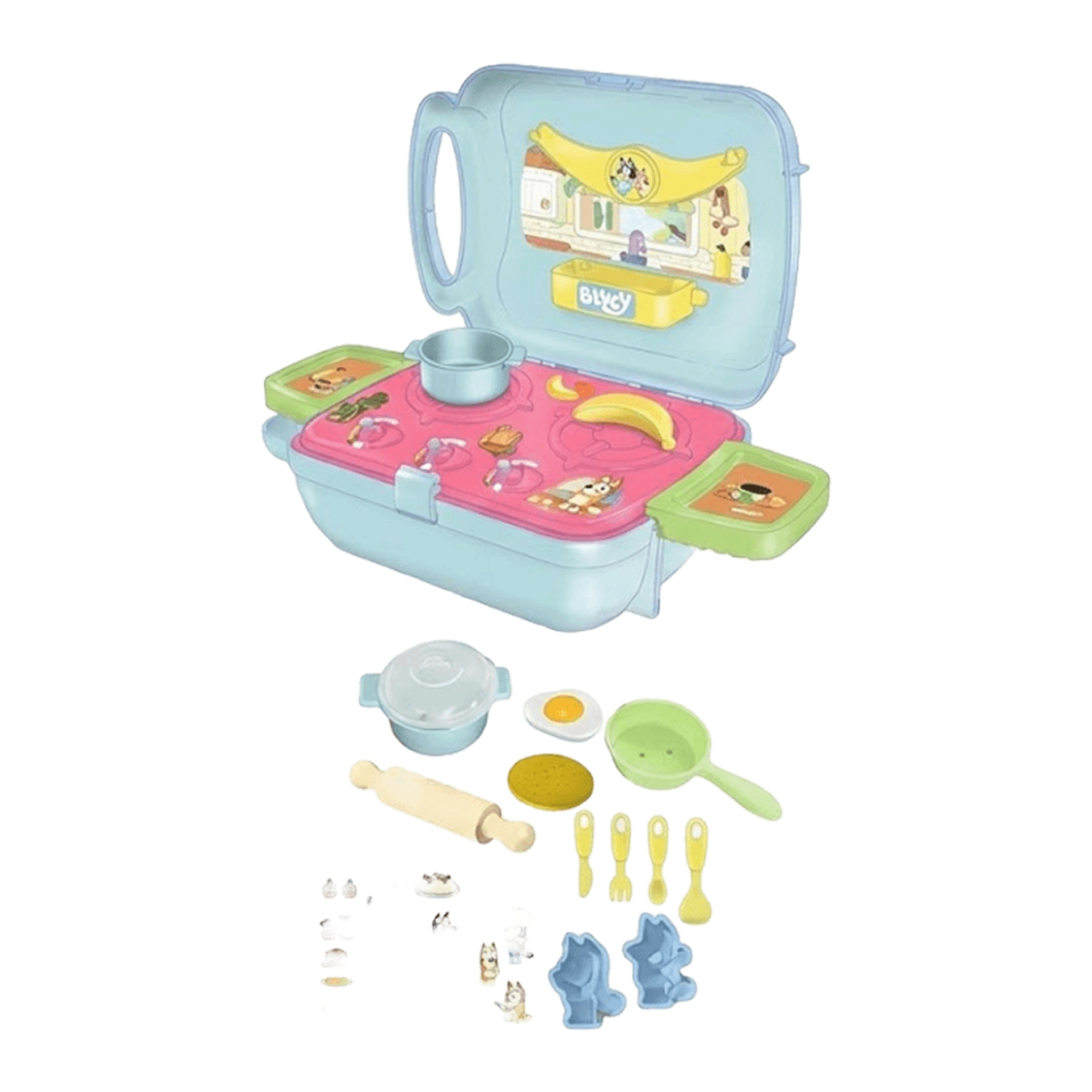 Maleta Cozinha Chef Bluey c/ Acessórios Multikids - BR2736