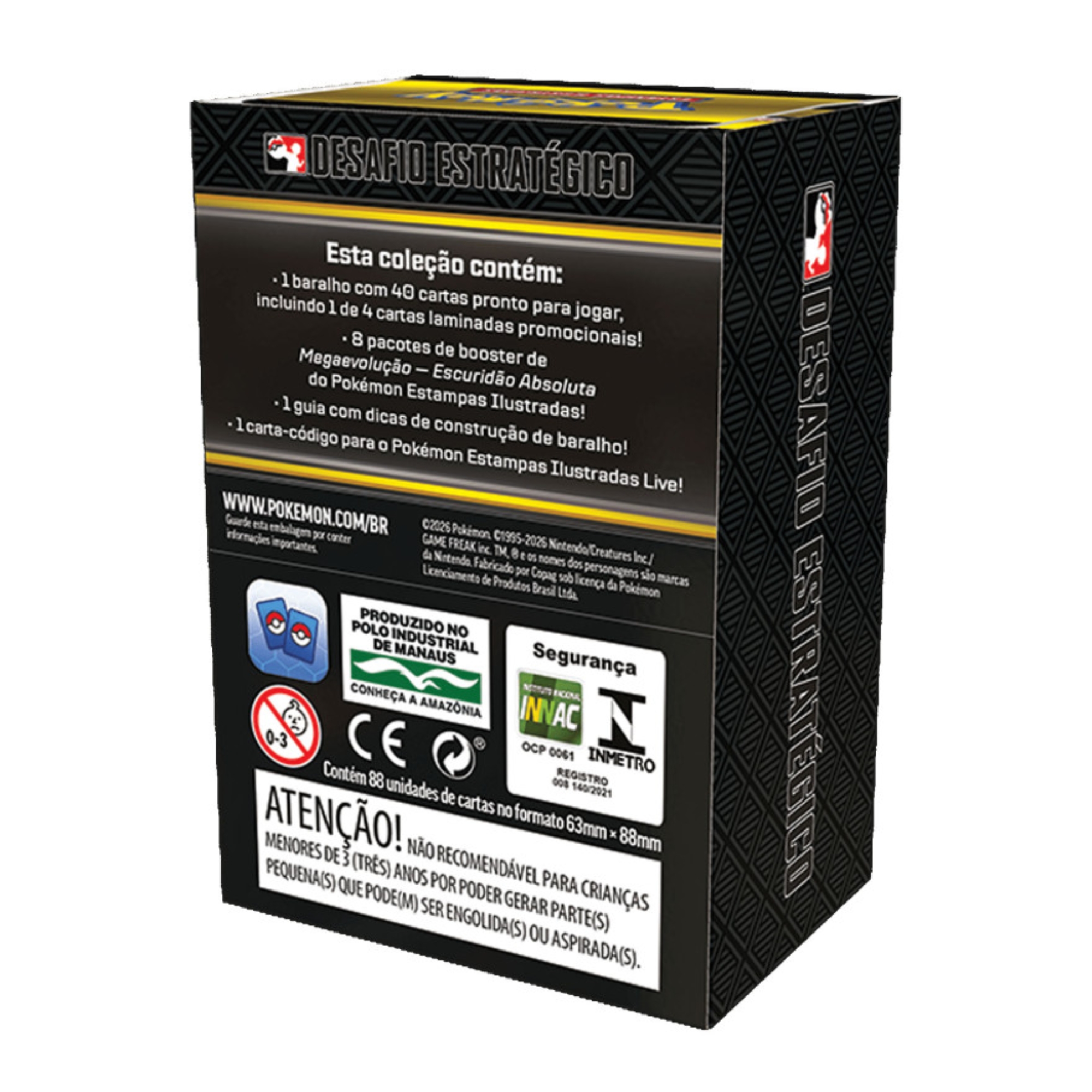 Pokemon Desafio Estratégico Megaevolução 5 Escuridão Absoluta Copag - 36900
