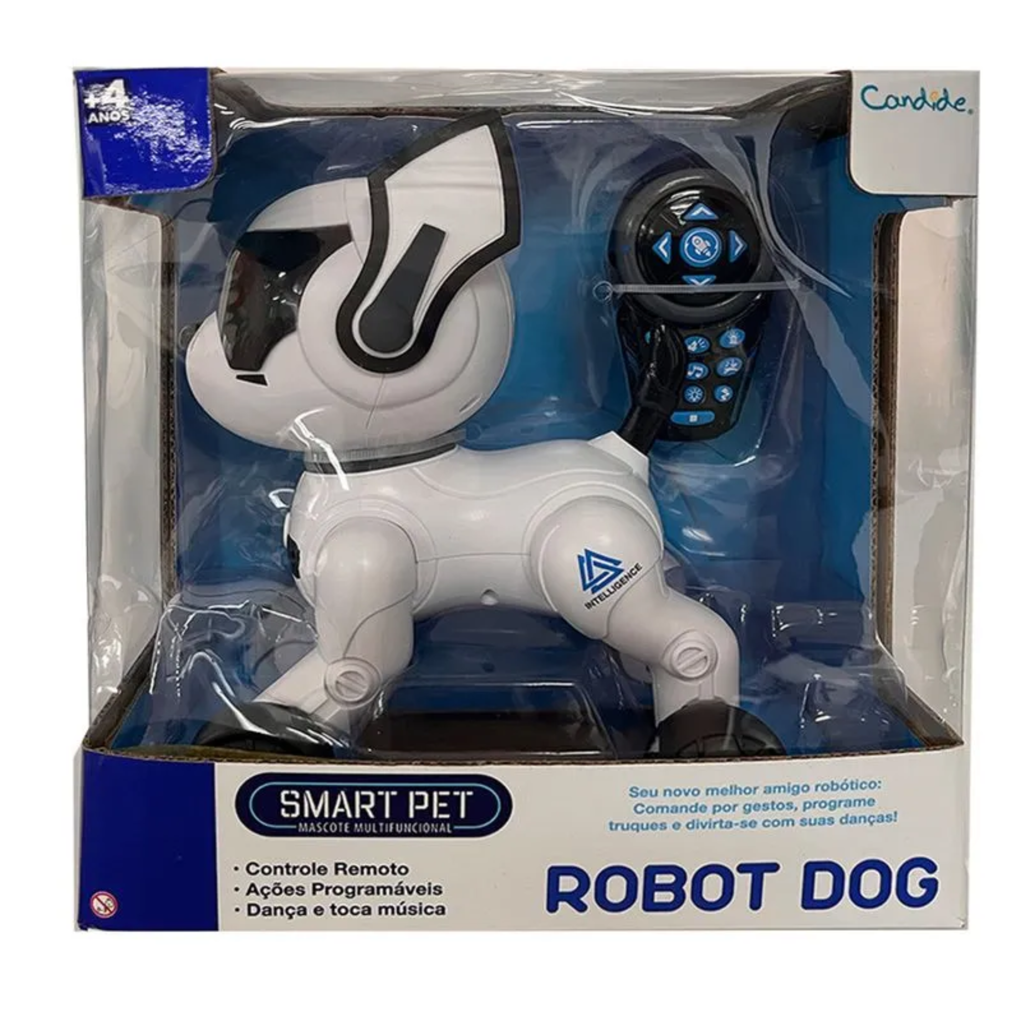 Robô Interativo com Controle Remoto Robot Dog  Candide - 3814