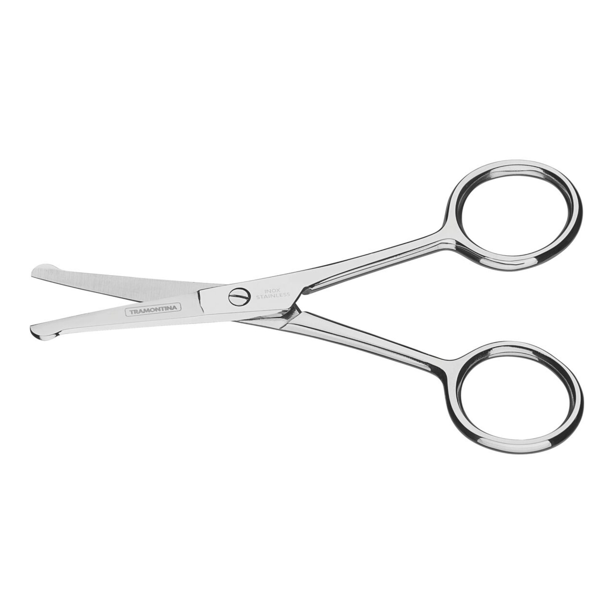 Tesoura de Pelos e Unha para Bebês em Aço Inox 4" Tramontina - 25971104