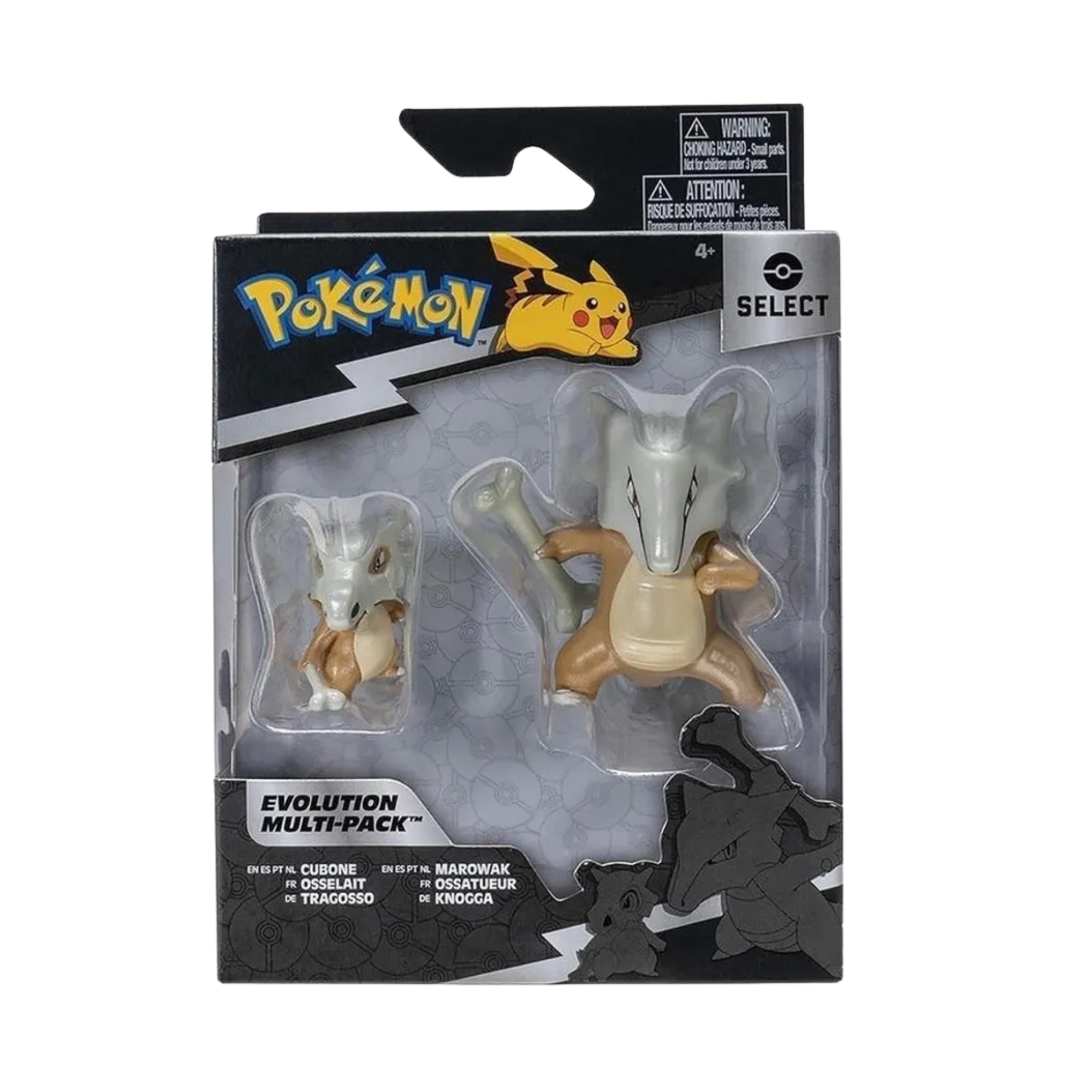 Boneco Pokemon Evolution Multi-pack Cubone e Marowak Sunny - 003286