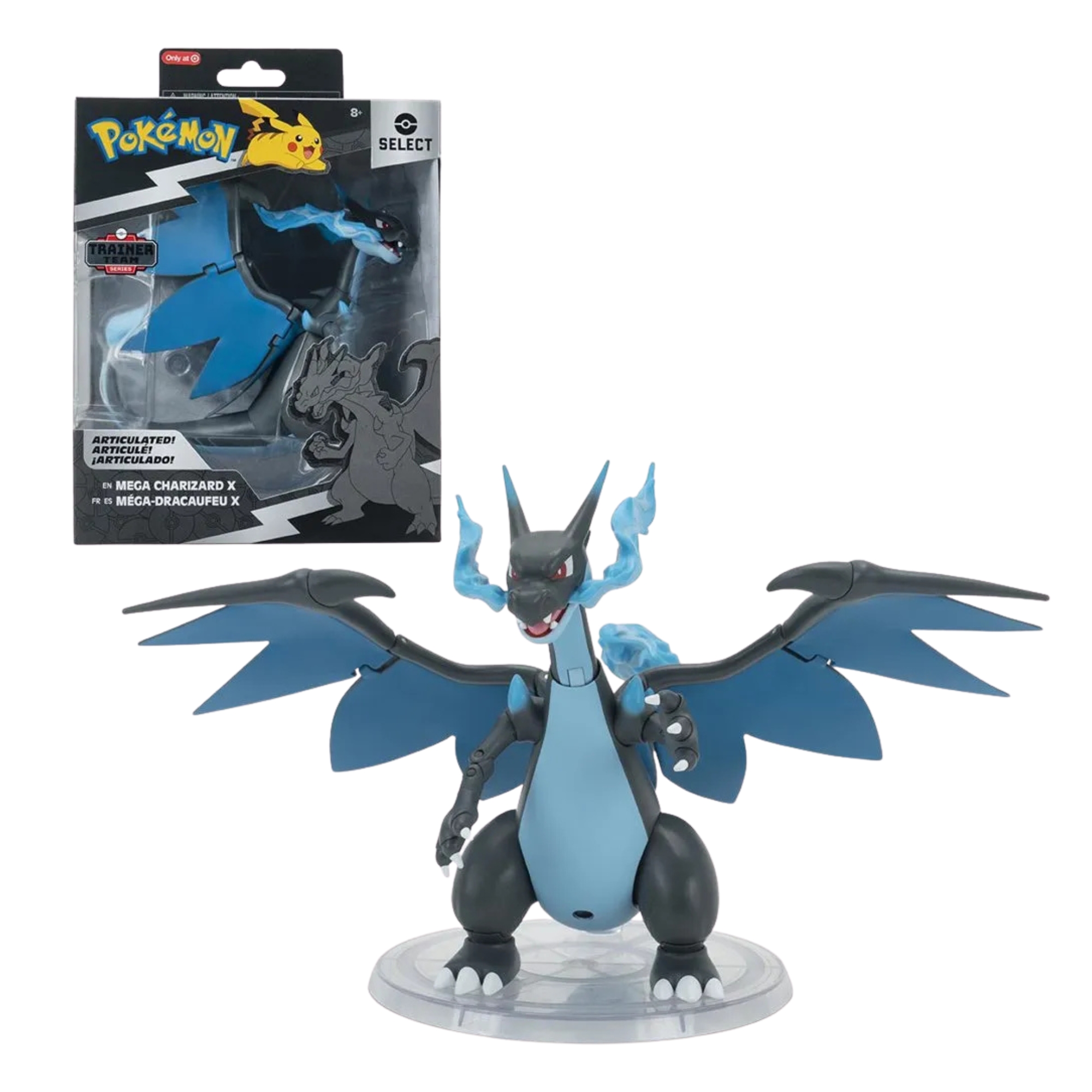 Figura Articulada Pokemon Mega Charizard X Sunny - 005026