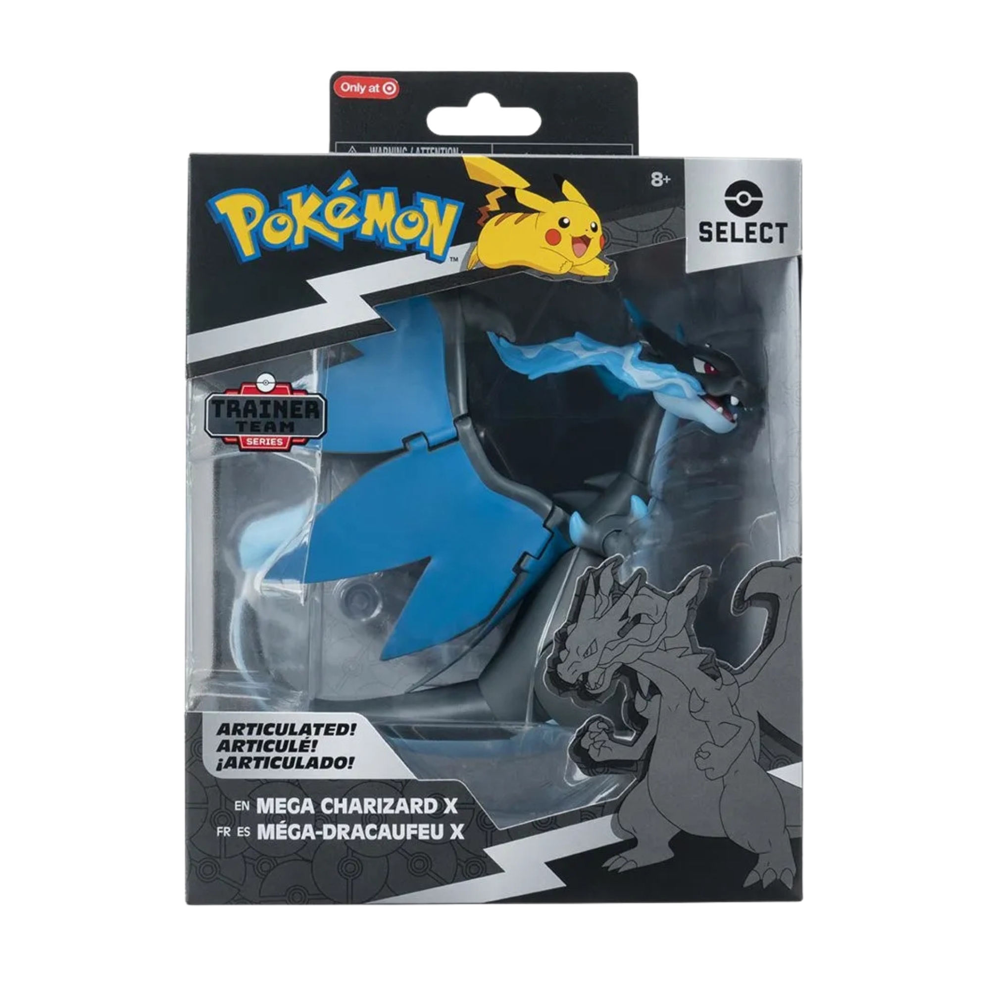 Figura Articulada Pokemon Mega Charizard X Sunny - 005026