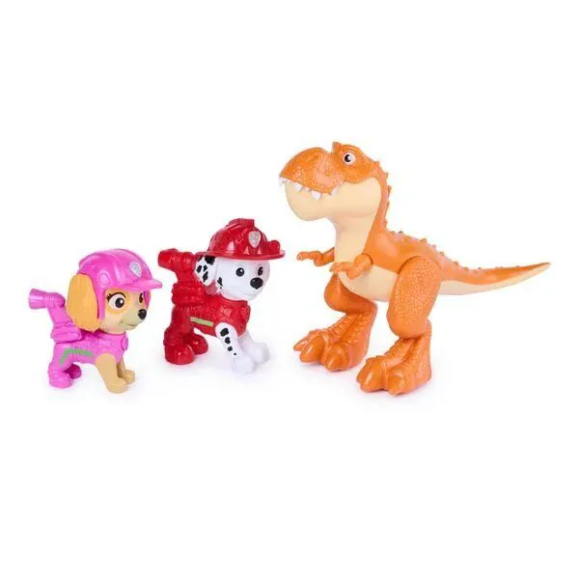 Conjunto 6 Figuras Patrulha Canina Aventura Dino Sunny - 005243