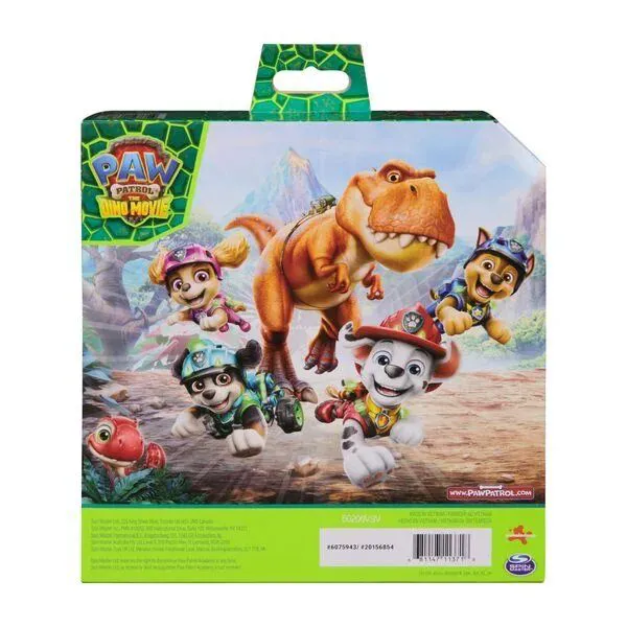Conjunto 6 Figuras Patrulha Canina Aventura Dino Sunny - 005243