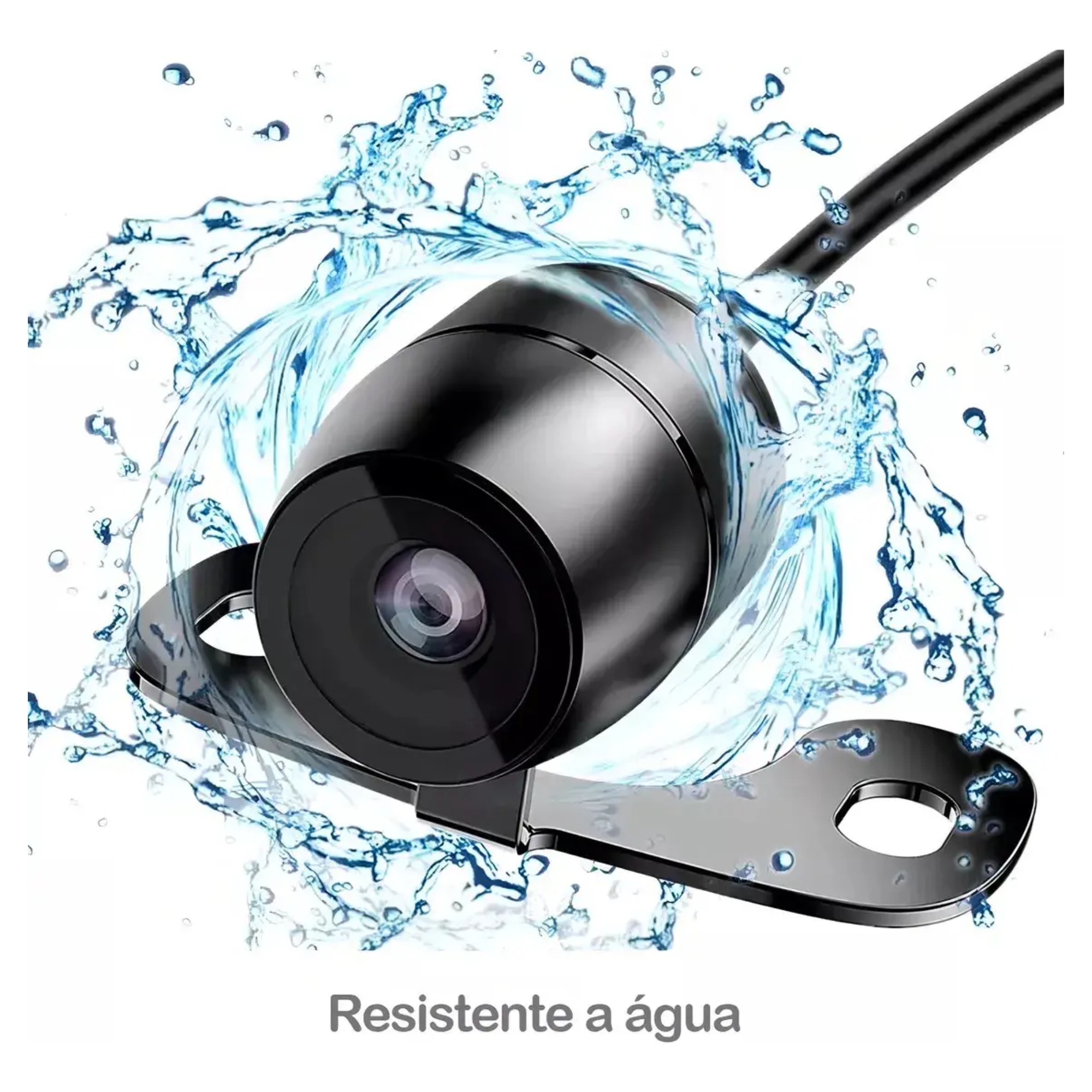 Câmera de Ré Borboleta 12V DC 85º Thork Tech One - KC-E-6053