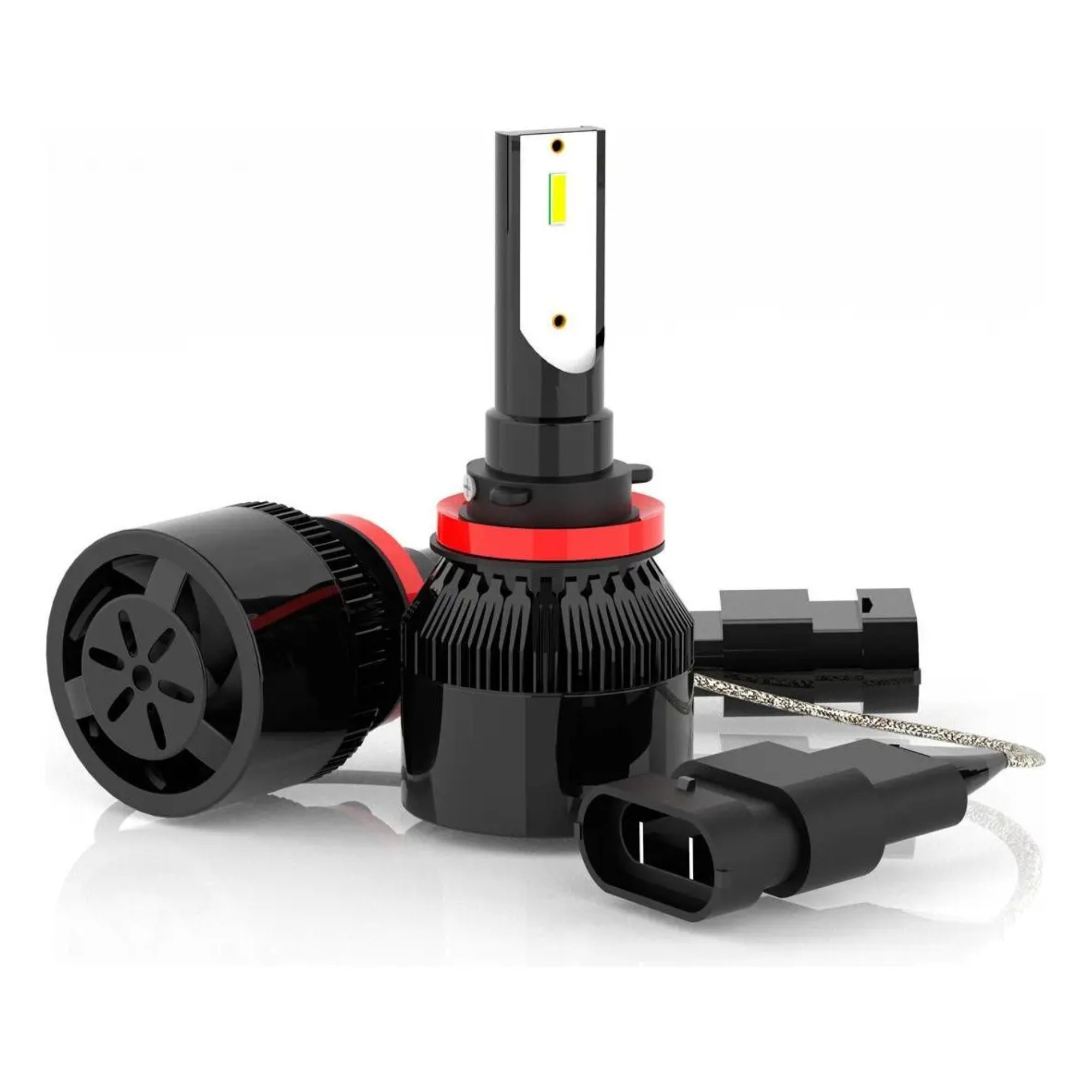 Lâmpada Super Led CSP Flip 6000k 12V Encaixe 9005/9006 Code Tech One - KC-F-6114