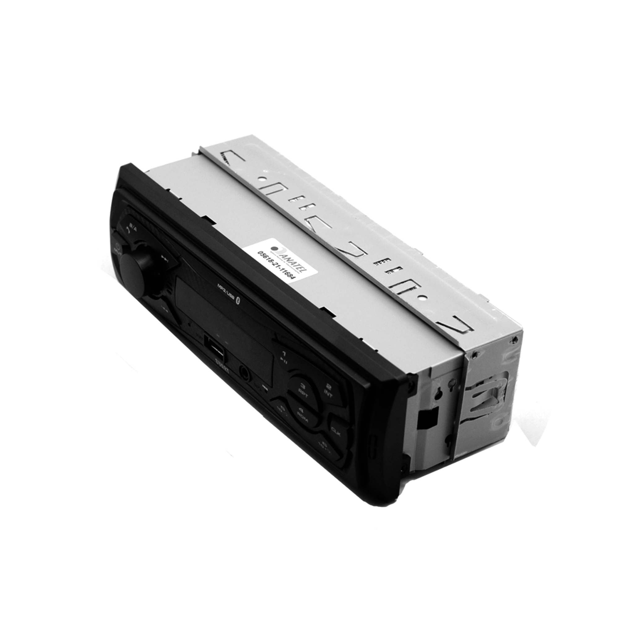 Rádio Automotivo MP3 S100 Max I Svart 4 ~ 8 Ohms Tech One - PW-F-1423