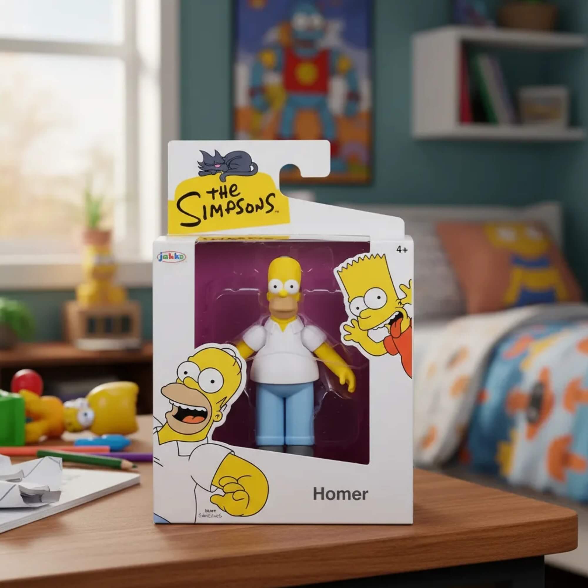 Boneco Articulado Simpsons Homer Simpson Sunny - 004040