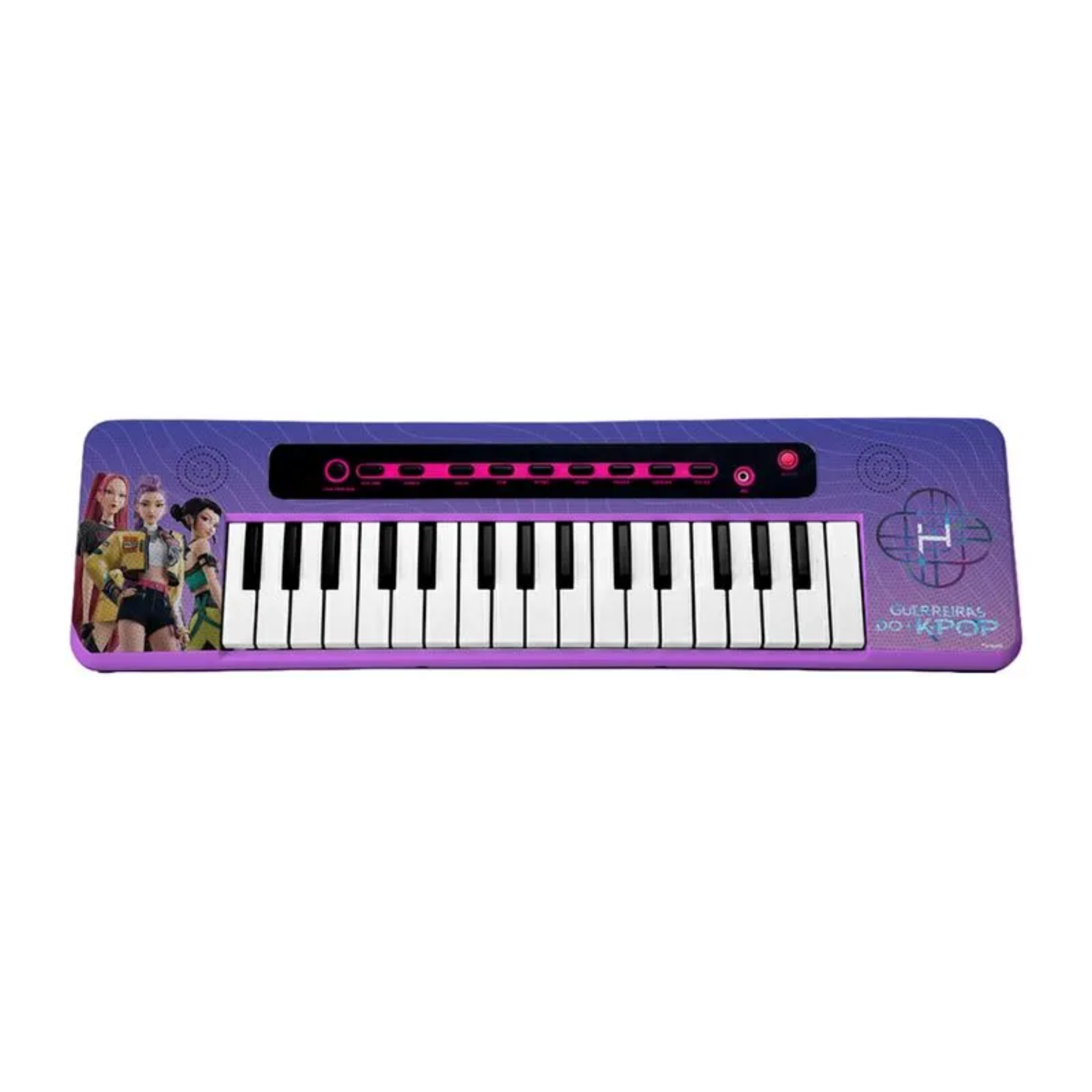 Instrumento Musical Infantil Guerreiras do K-Pop Piano Candide - 78060