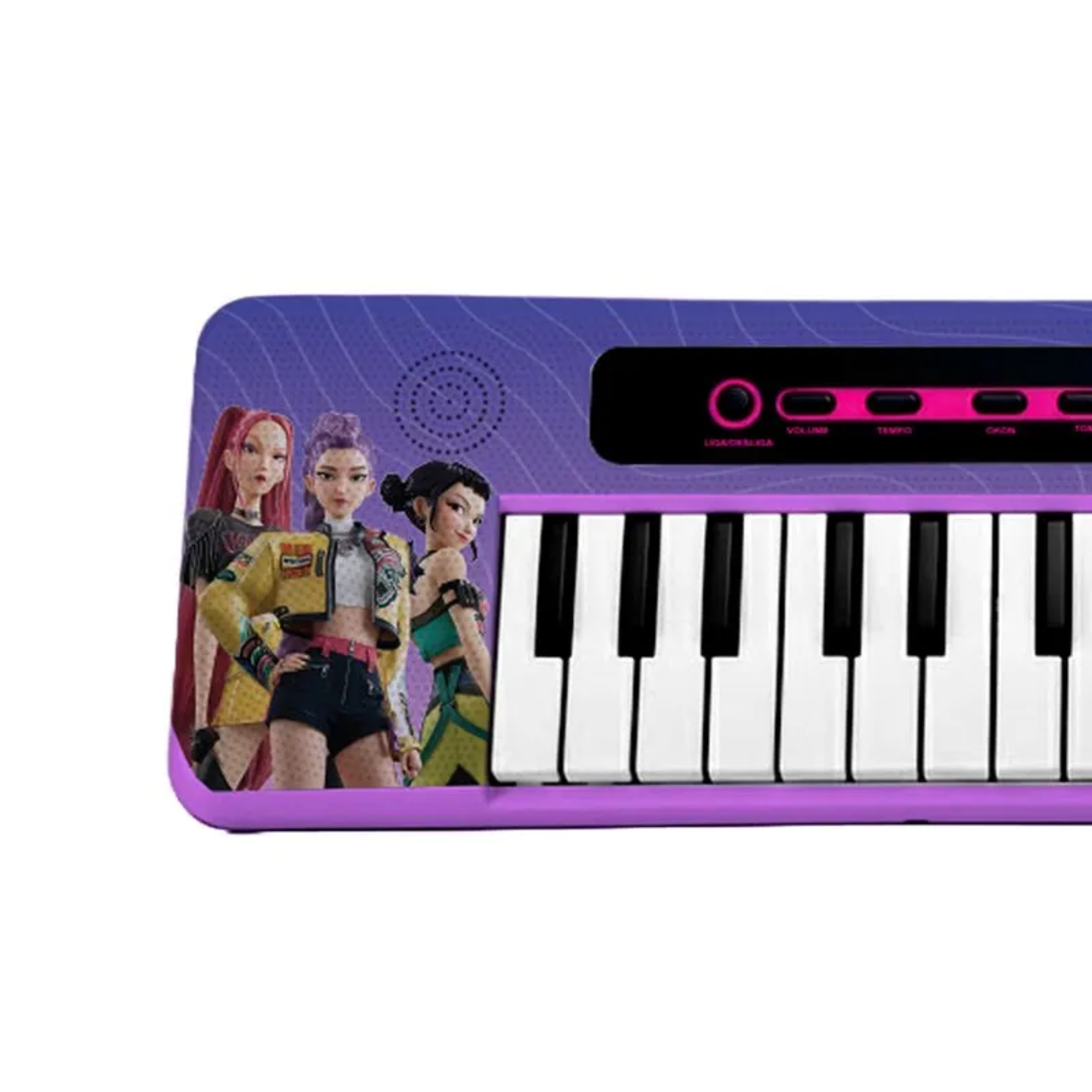 Instrumento Musical Infantil Guerreiras do K-Pop Piano Candide - 78060