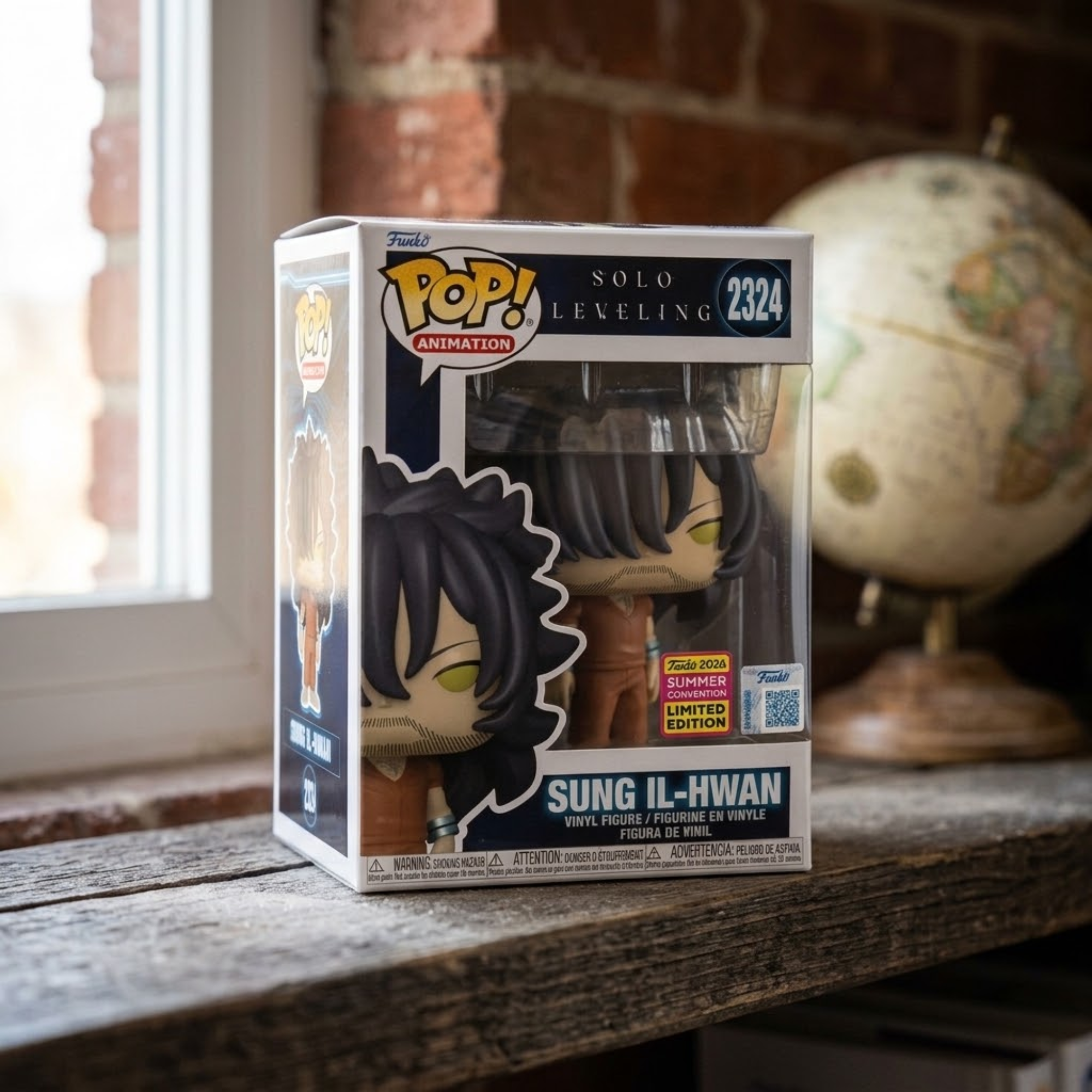 Boneco Funko Pop! Exclusivo SDCC Solo Leveling Sung II-Hwan Candide - 13101