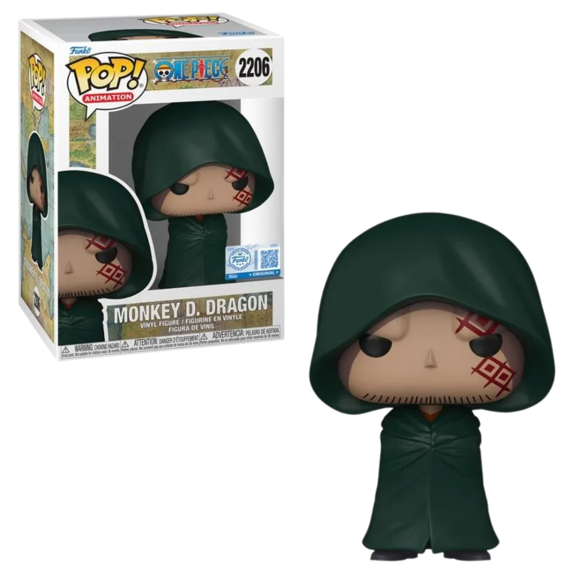 Boneco Funko Pop! Exclusivo One Piece Monkey D. Dragon Candide - 12437