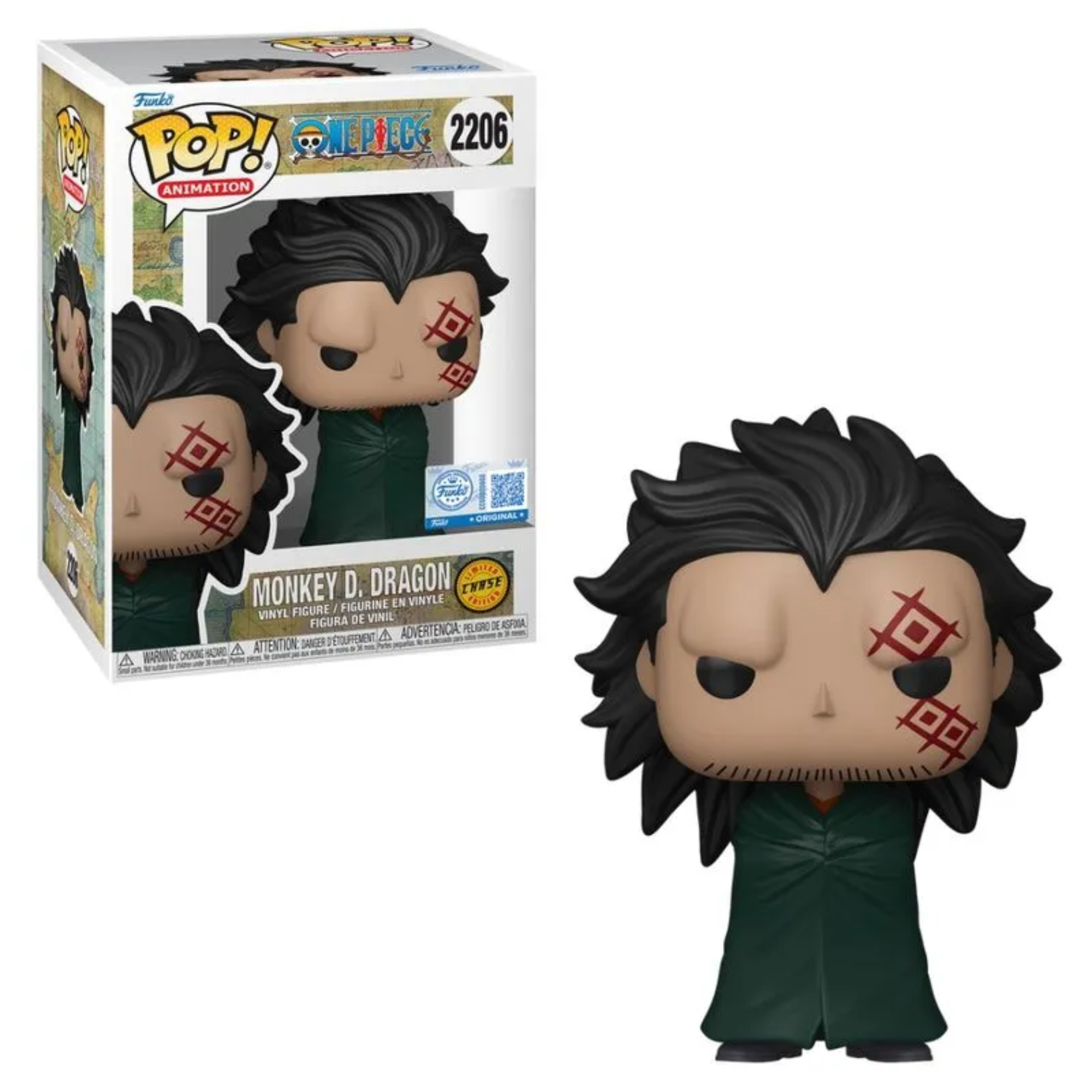 Boneco Funko Pop! Exclusivo One Piece Monkey D. Dragon Candide - 12437