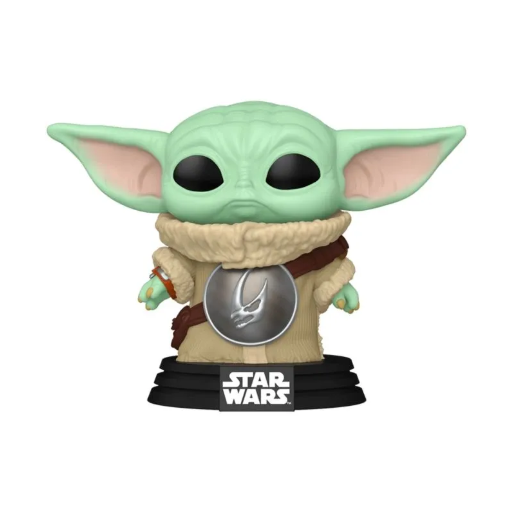 Boneco Funko Pop! Star Wars Mandalorian e Grogu Candide - 12847