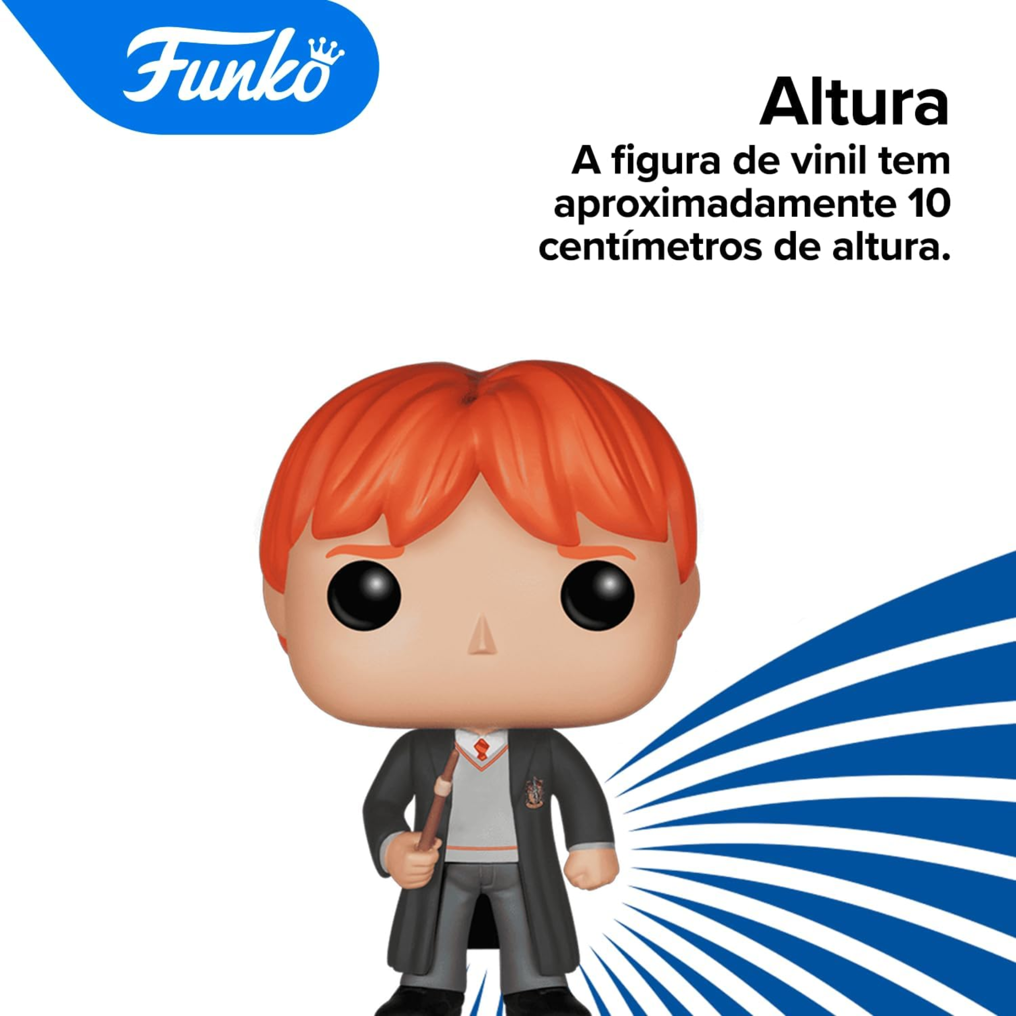 Boneco Funko Pop! Harry Potter Ron Weasley Candide - 11024