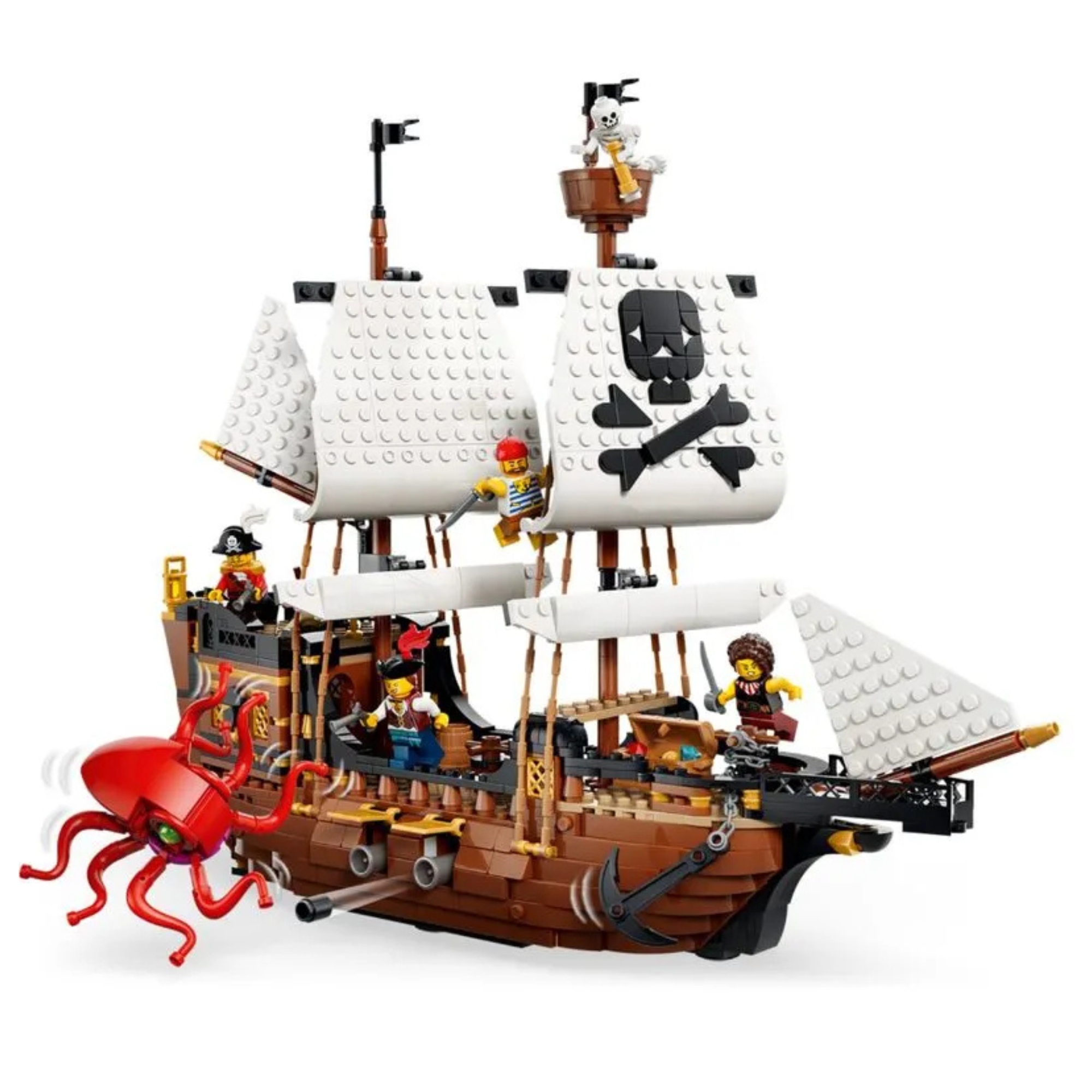 LEGO Creator 3 em 1 - Navio pirata icônico c/ 1074 peças - 4111131387
