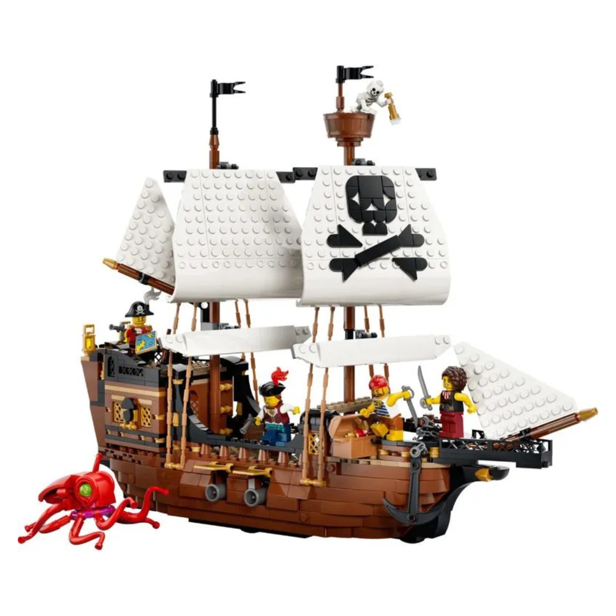 LEGO Creator 3 em 1 - Navio pirata icônico c/ 1074 peças - 4111131387