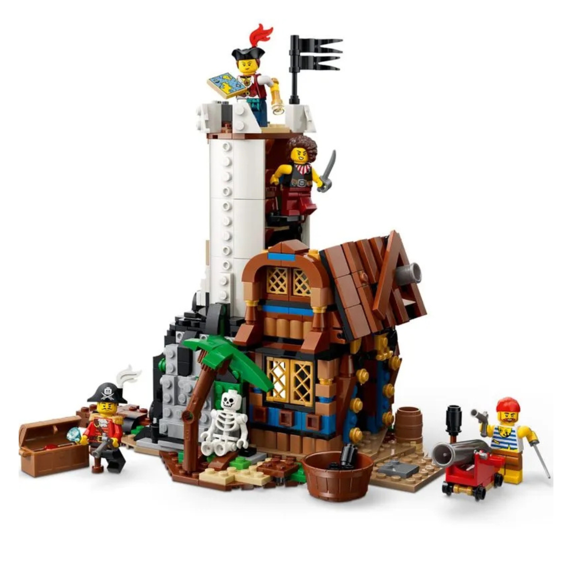 LEGO Creator 3 em 1 - Navio pirata icônico c/ 1074 peças - 4111131387