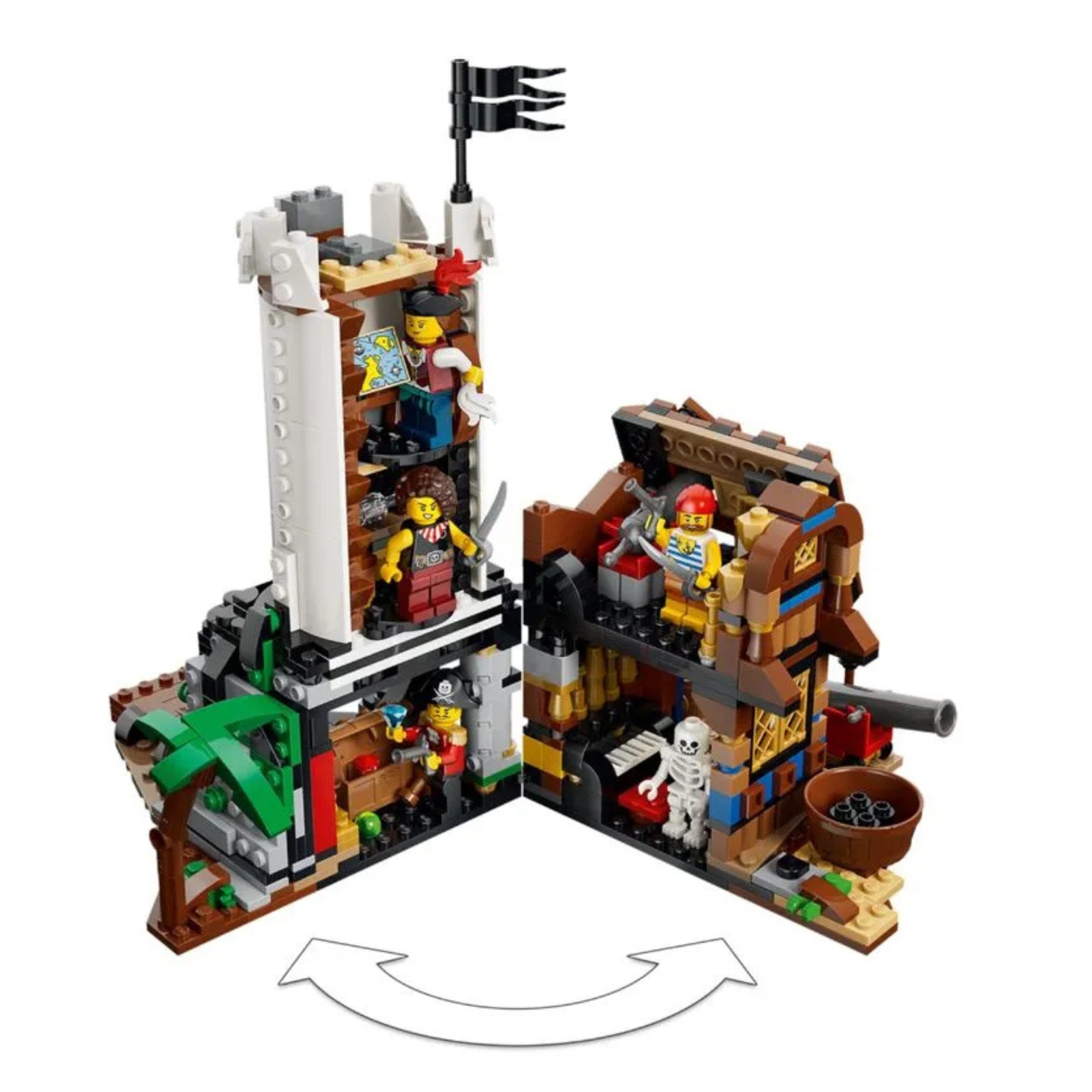 LEGO Creator 3 em 1 - Navio pirata icônico c/ 1074 peças - 4111131387