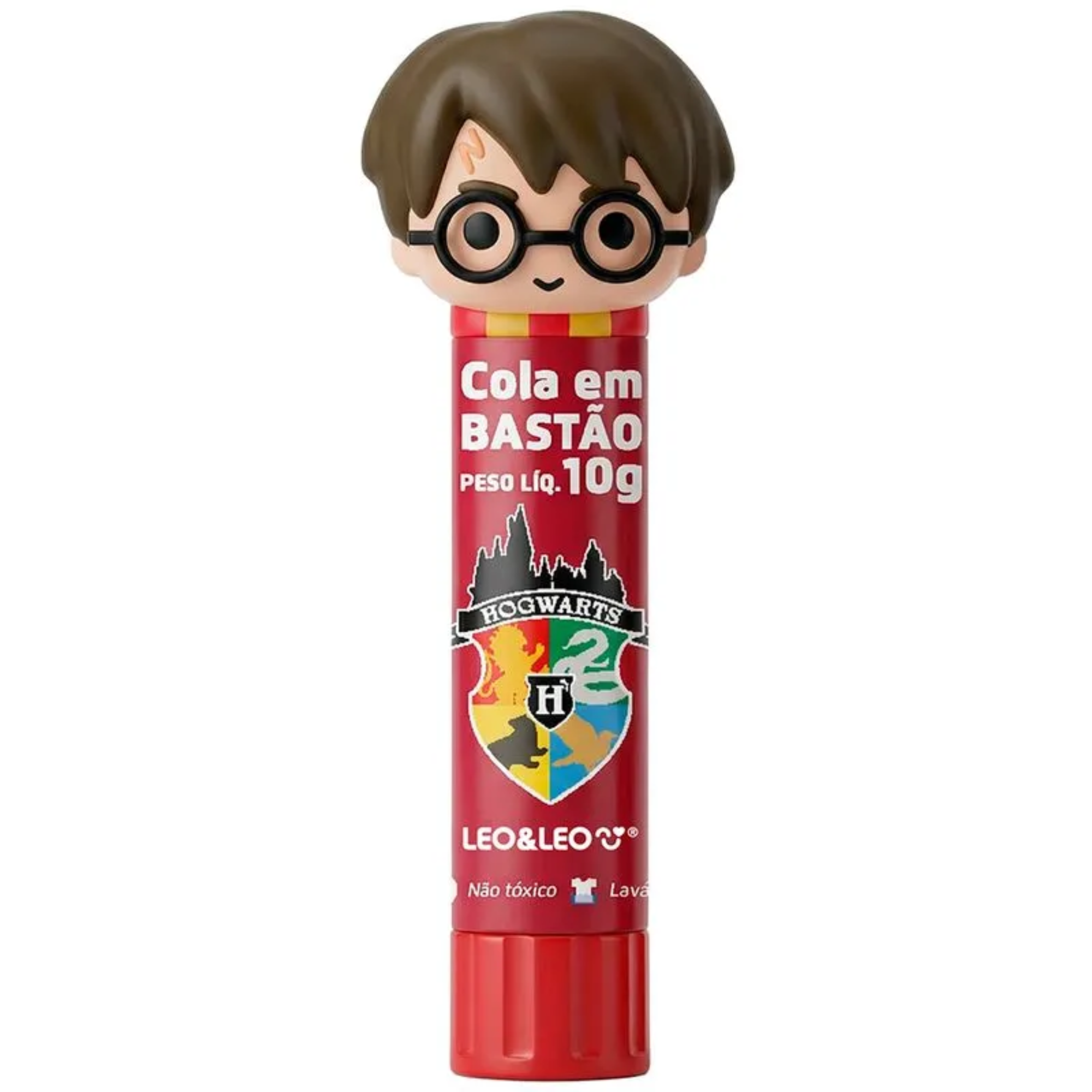 Cola Bastão Decorada Harry Potter 10g Display com 12 Unidades Escolar Leo&Leo Leonora - 10713