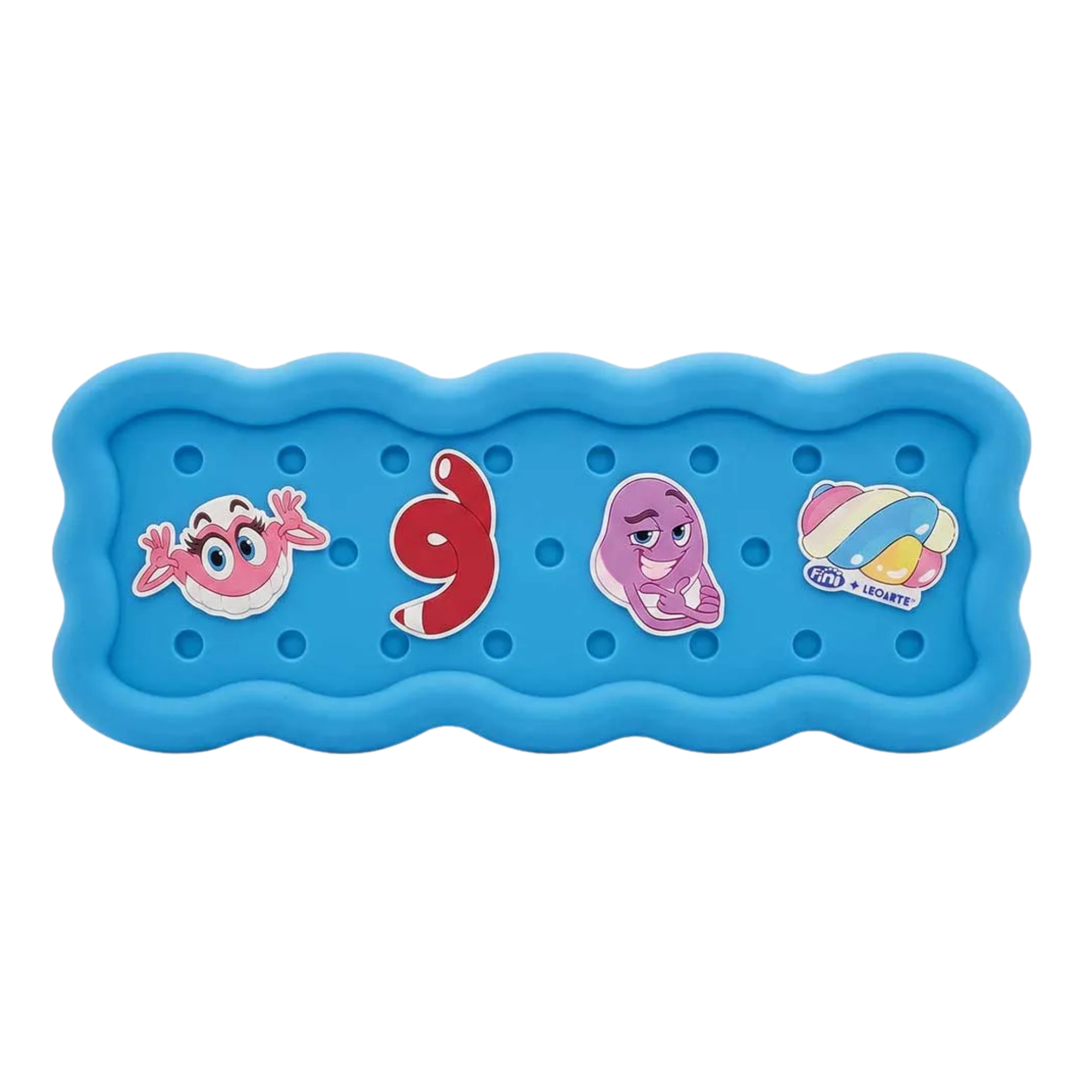 Estojo de Silicone com Pins Fini Leo&Leo Sortido e Unitário Leonora - 10850