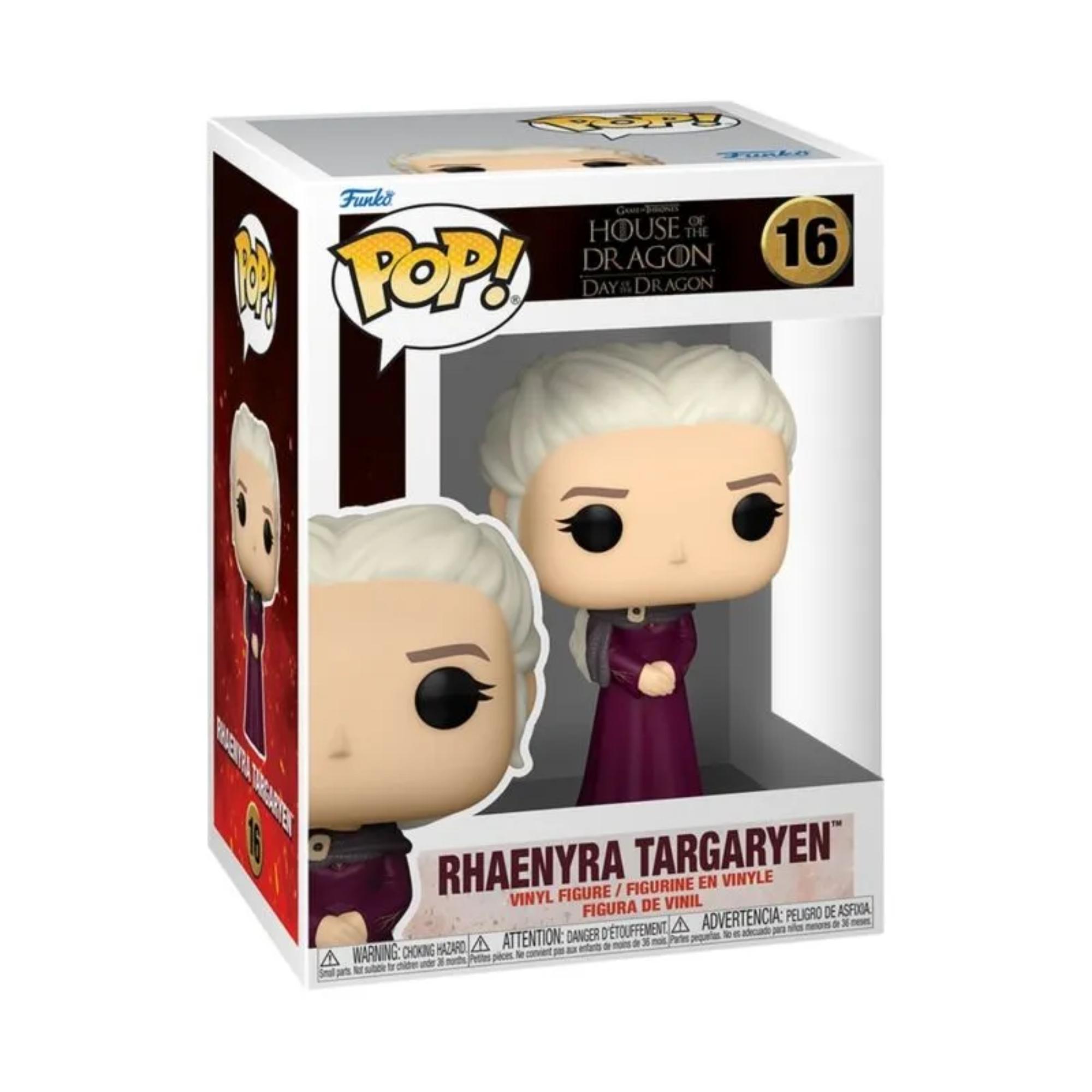 Boneco Funko Pop! A Casa do Dragão  Rhaenyra com Vestido Roxo Candide - 11598