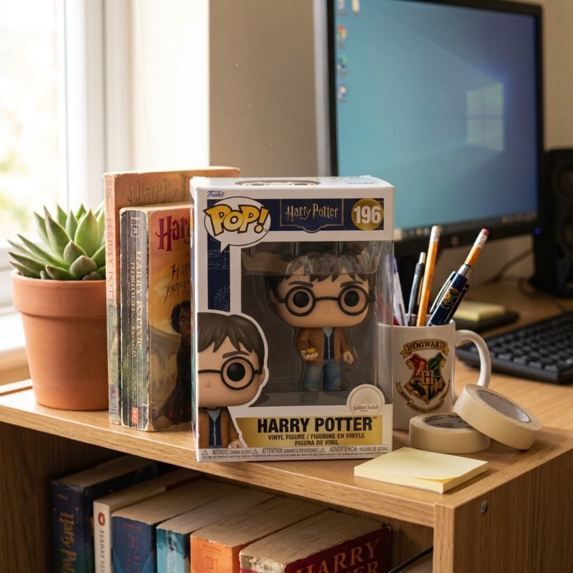 Boneco Funko Pop! Harry Potter 8 - Harry com Pedra da Ressurreição Candide - 12755